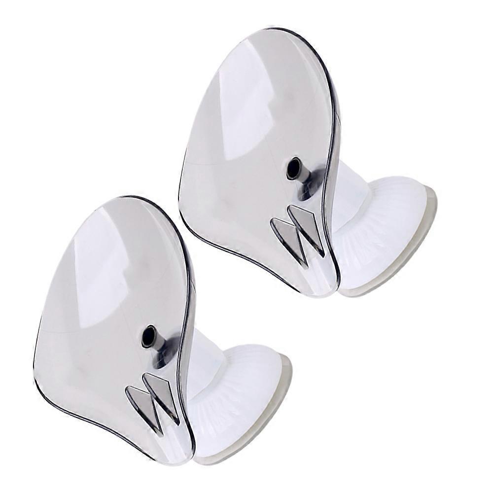 Creative Bathroom Soap Holder with Water Draining Storage Rack Grey plastic 2pcs