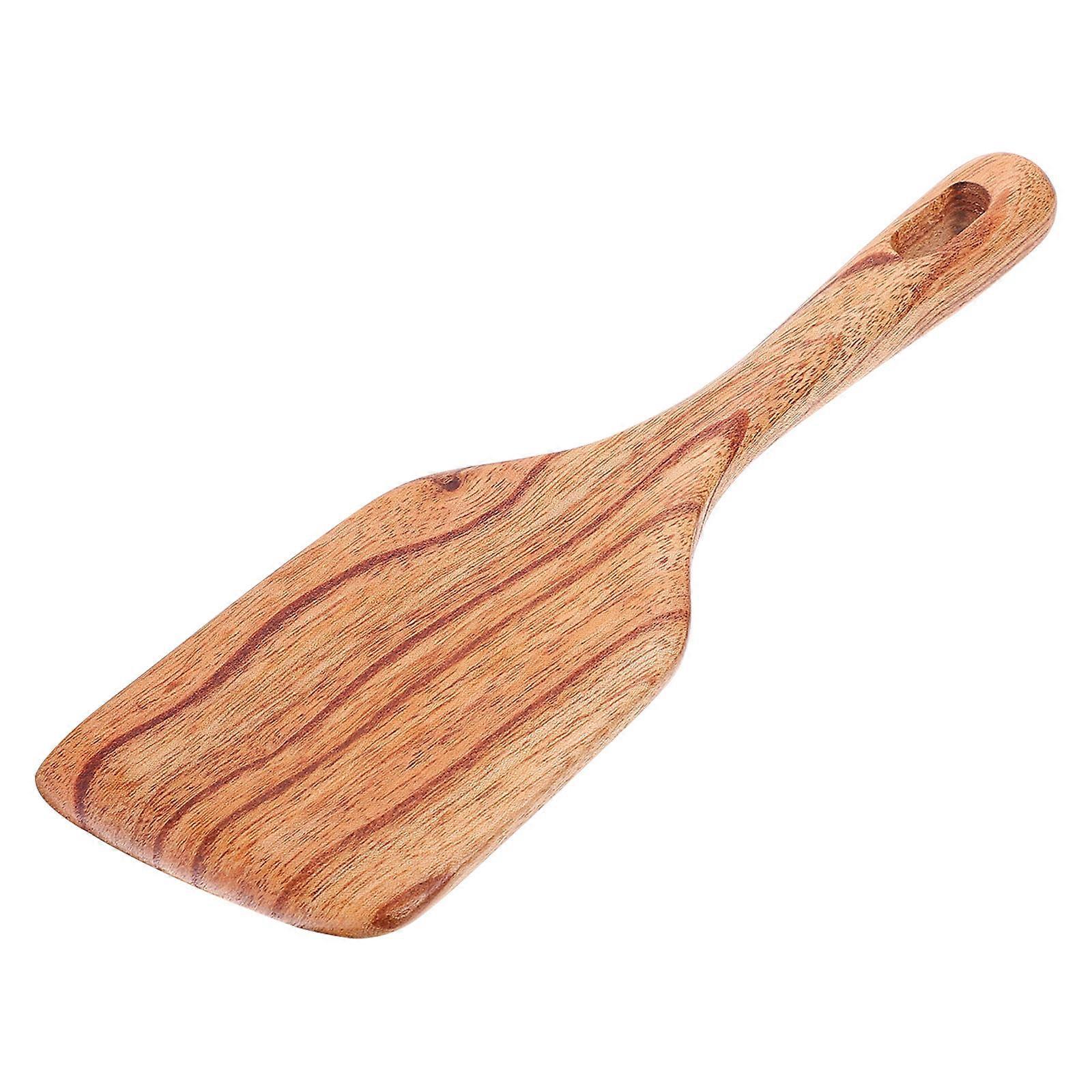 Chocolate Antiscalding Cooking Spatula with Comfortable Handle for Safe and Use in Kitchen 10.5 inches