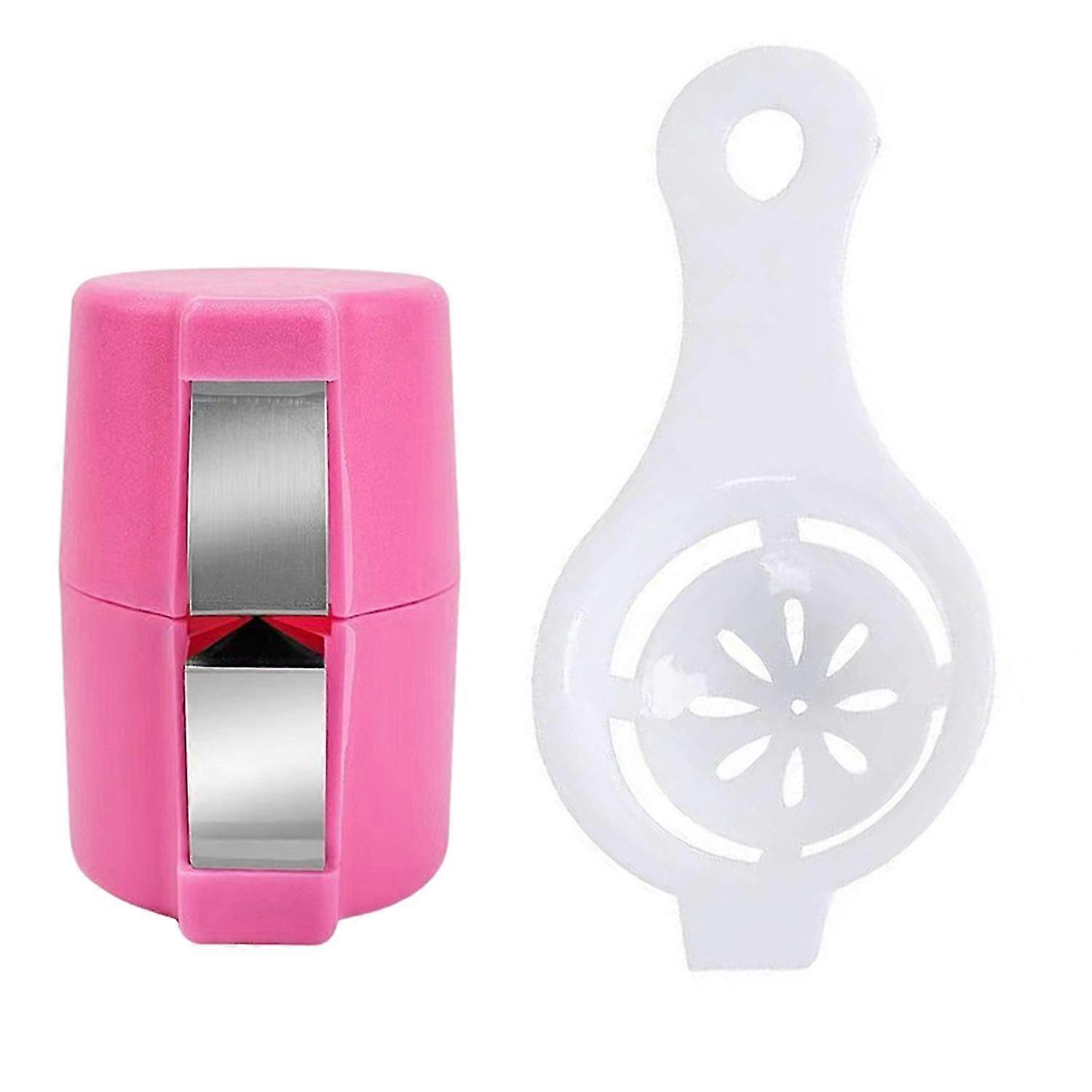 2Pcs Eggshell Opener Tool Egg Shell Cracker Stainless Steel Egg Peeler Portable Egg Cracking Tool