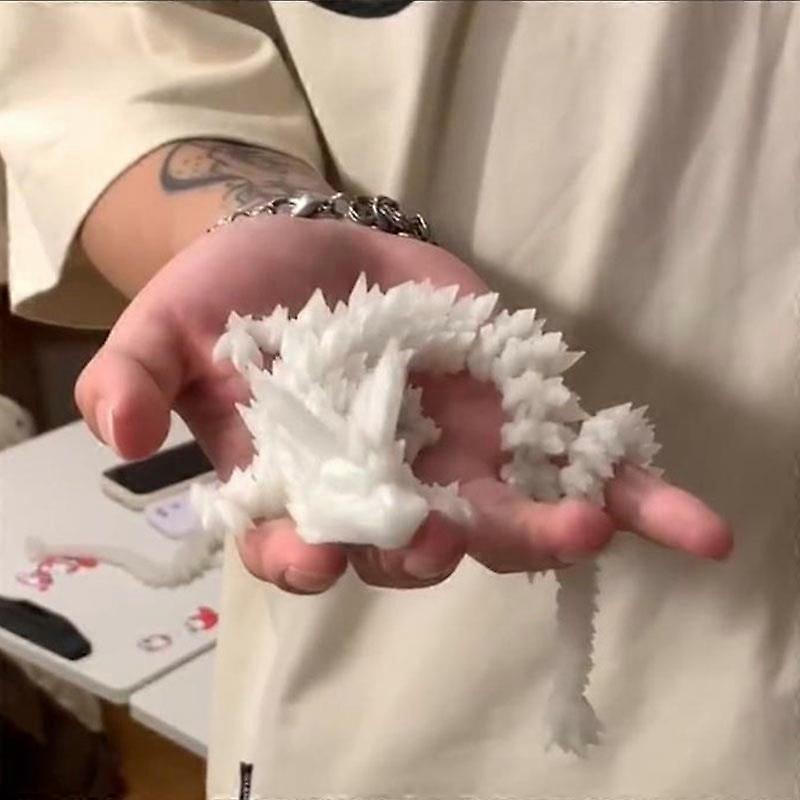 暗闇で光るドラゴンクリスタルドラゴン子供の発光玩具、小物玩具の1パック