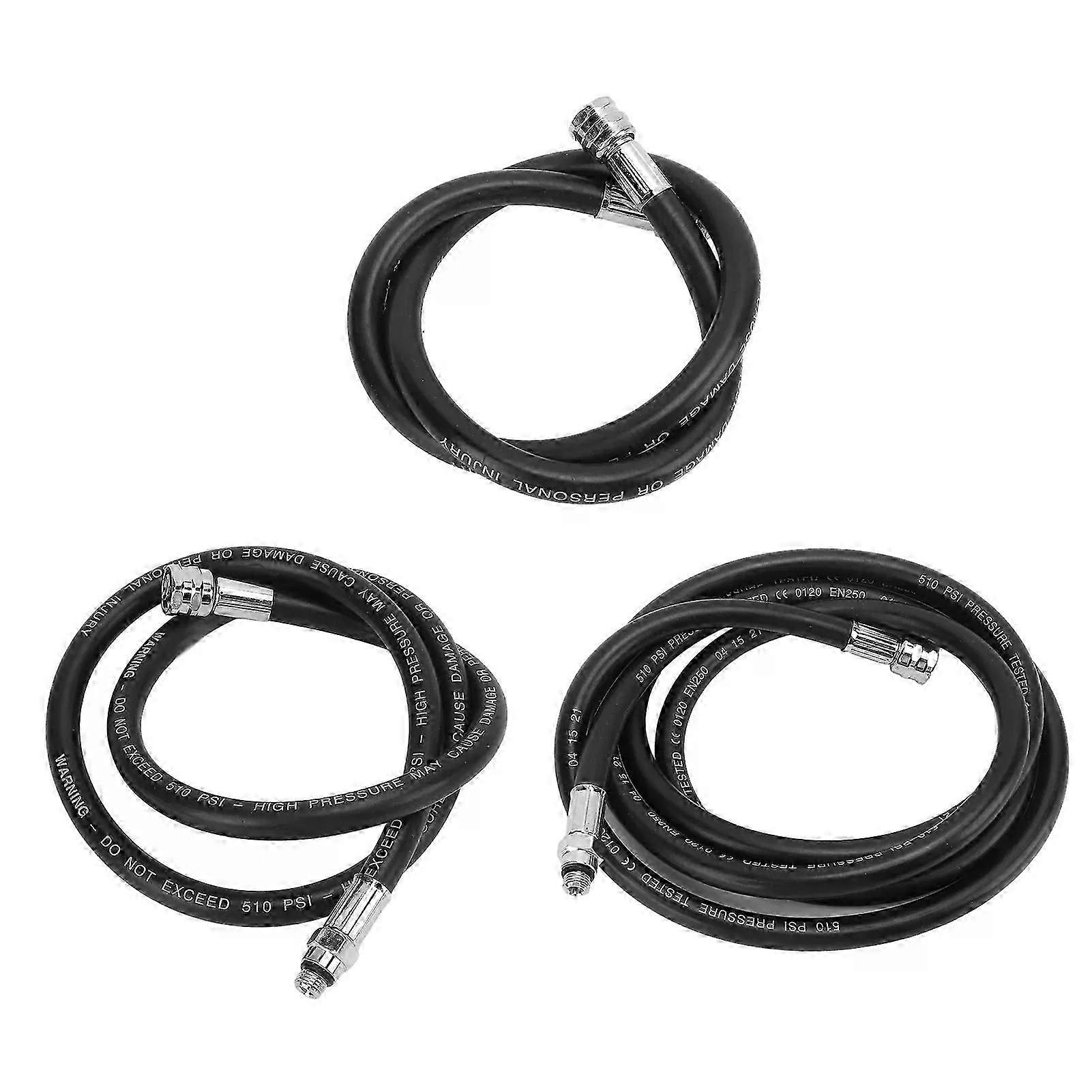 Scuba Diving Low Pressure LP Hose Rubber Gas Tube Fit For First and Second Stage Regulator