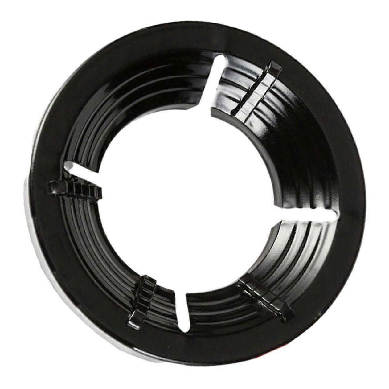 Gas Stove Wok Ring with Wind Protection for Gas Burner Rack, Electric Hob Compatibility, Energy Saving Enamel Pot Holder