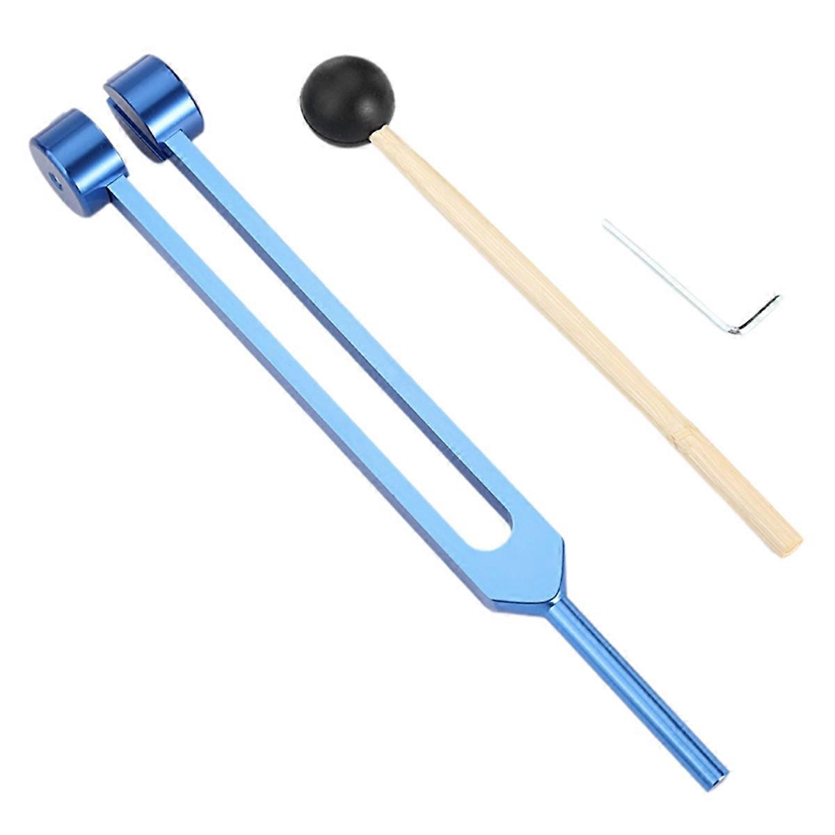 Healing Chakra 128 Hz Tuning Fork Set Aluminium Alloy Sound Therapy Bio-Acoustic Tuning Fork Colorf