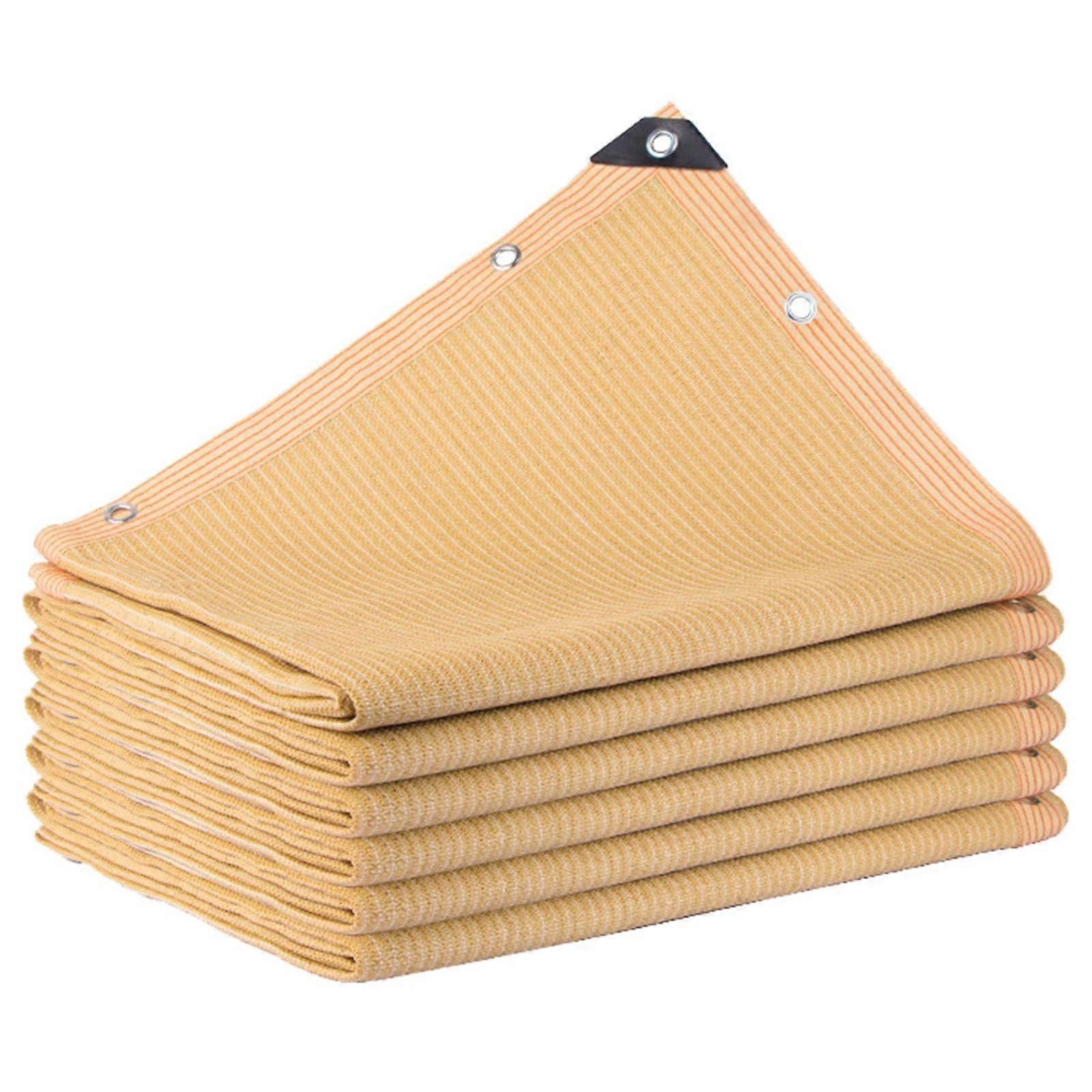 Sonnenschutztuch 3x10 m Beige - Terrassen-Pergola-Sonnenschutz, 75% UV-Schutz, Atmungsaktiv, Sichtschutz für Carport