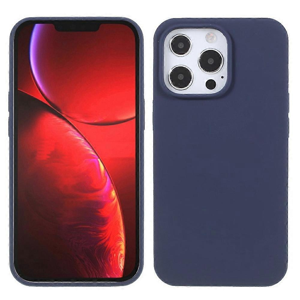 For iPhone 15 Pro Max Case Solid Silicone Shockproof Phone Back Cover