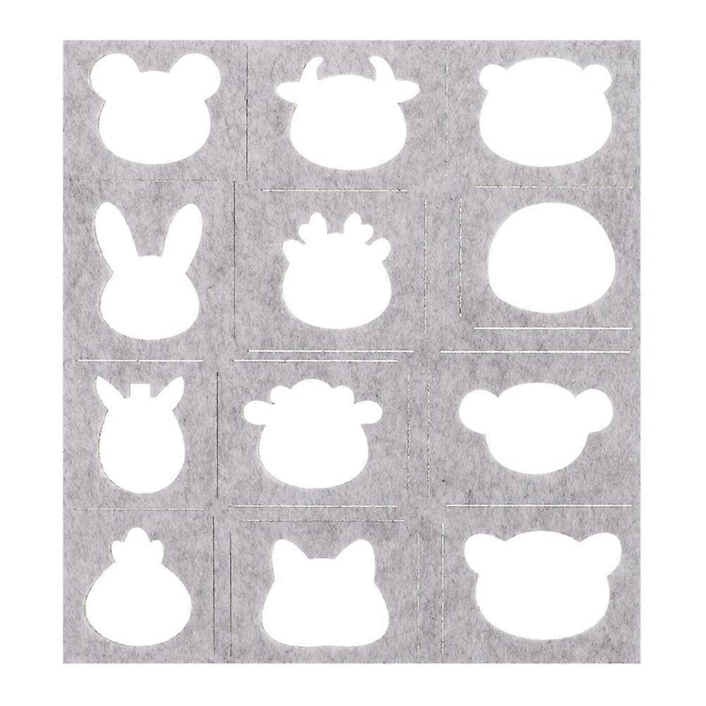 Craft Stencil Applique Needle Felting Templates Woolen Molds For Families And Friends 1Set