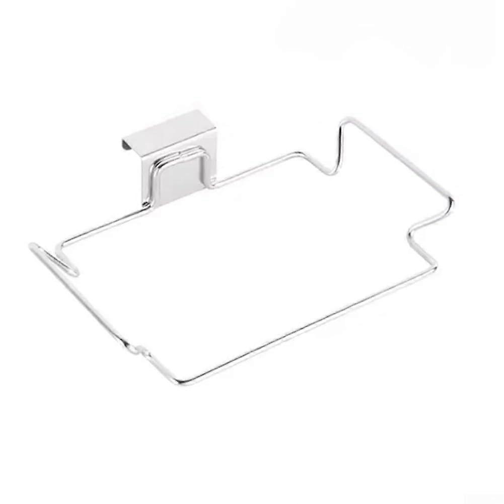 Multipurpose cabinet door trash bag holder for home and office