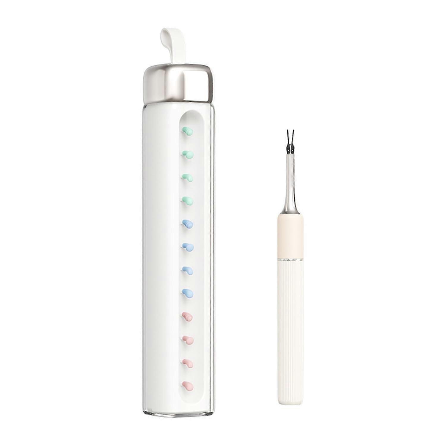 Visual Ear Camera and Ear Wax Remover, 8MP Resolution, 6-Axis Gyroscope, 3.2mm Lens Diameter, 10-50mm Depth