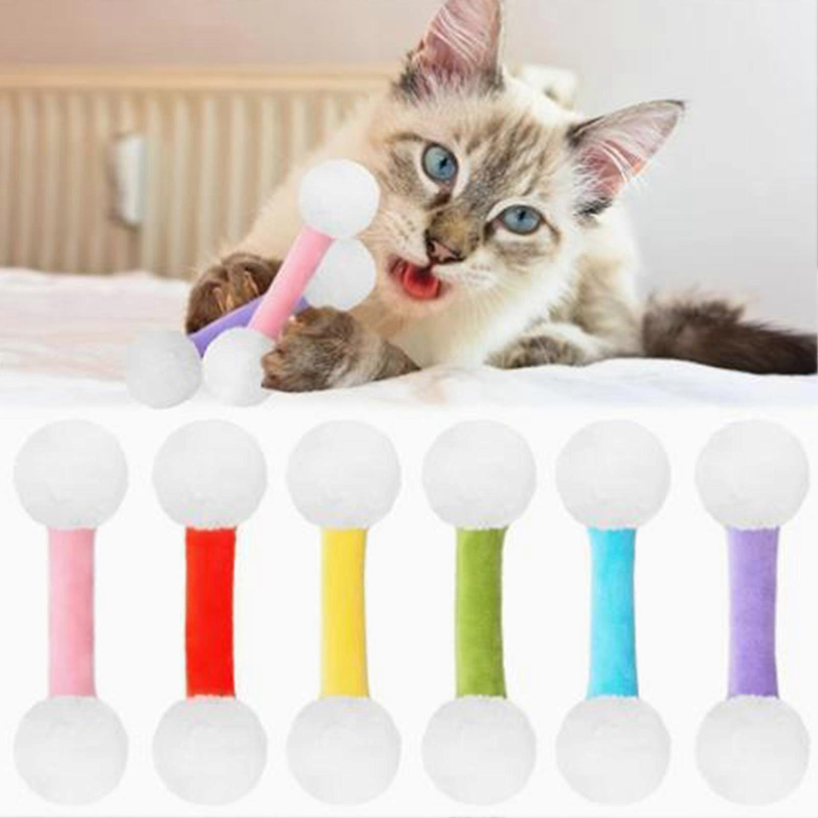 Cat Chew Rope Toy - Interactive Teething Stick for Cats & Dogs, Durable Dental Chew Toy to Relieve Boredom and Stress
