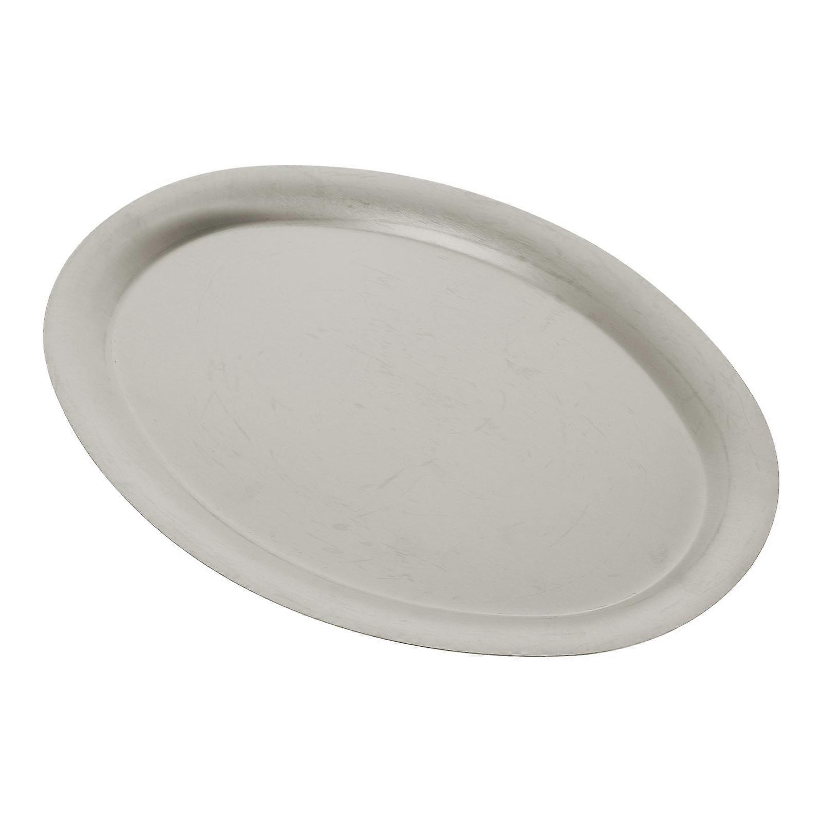 Stainless Steel Serving Platter Multi-Function Simple Design Special Occasions 20X14.4CM 1Set