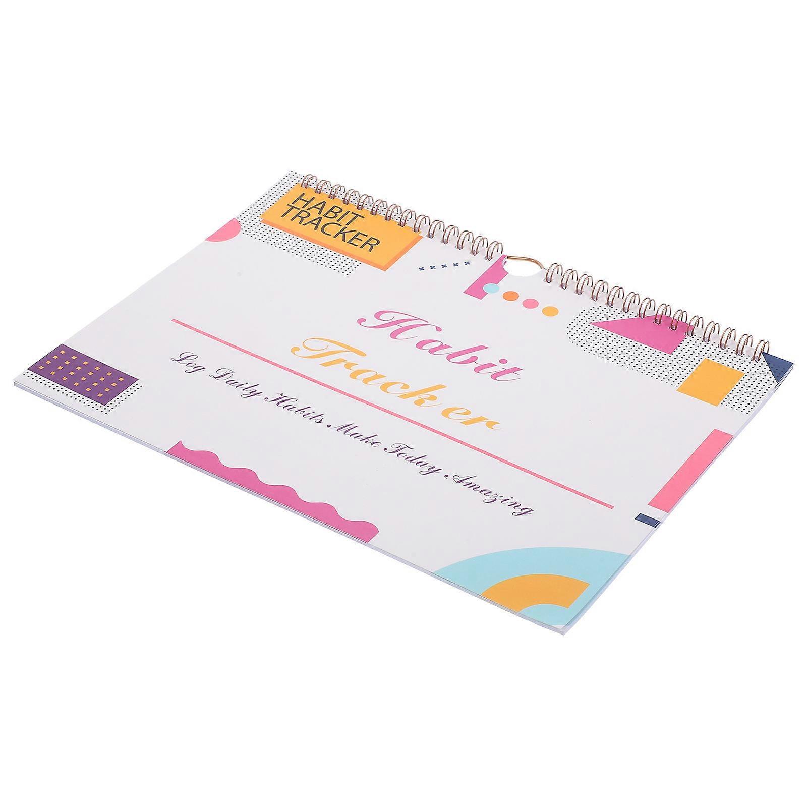 Undated Habit Tracker Calendar Planner for Goal Setting, Motivation, and Personal Growth – Daily, Weekly, Monthly Planning Journal for Productivity