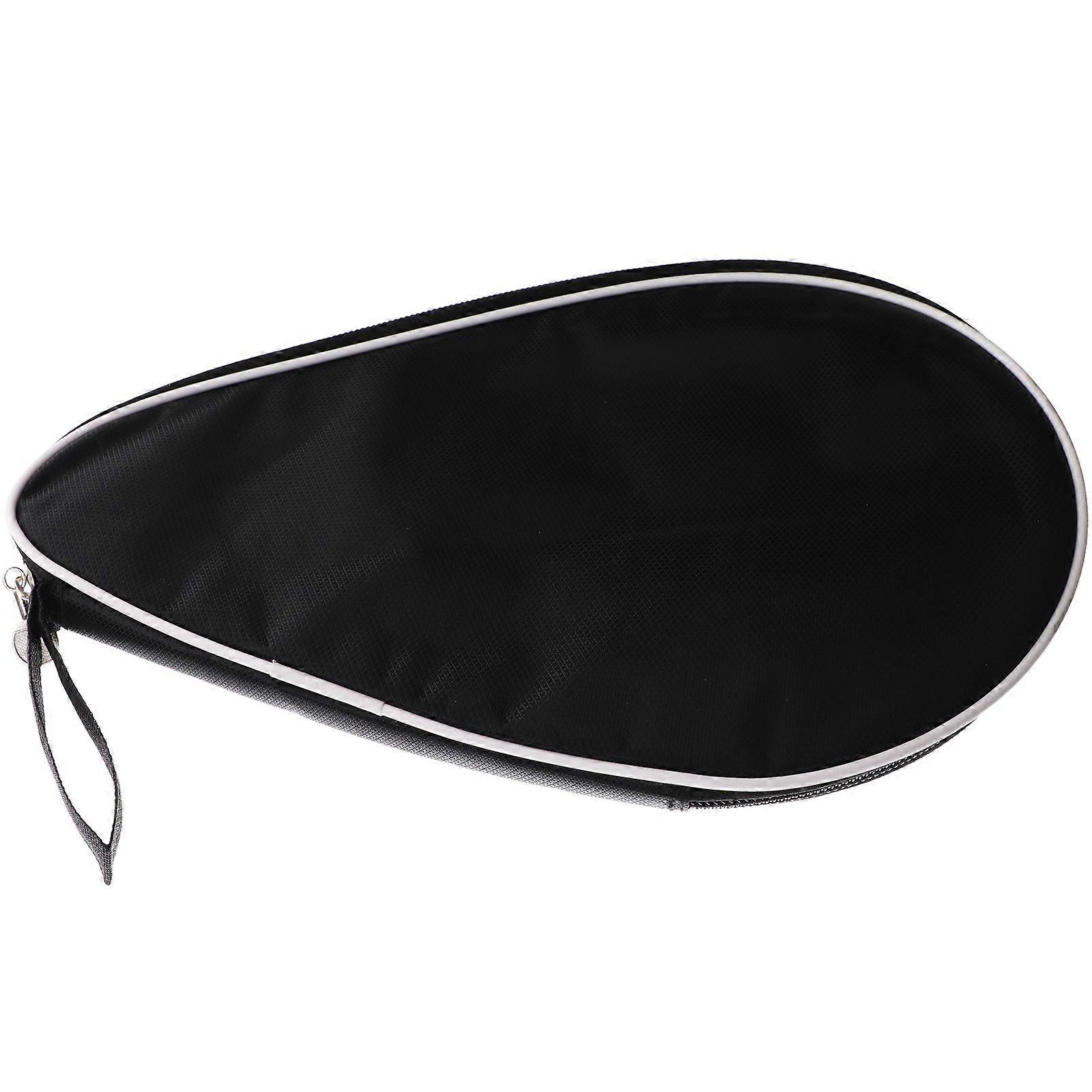 Storage Bag for Sports Pong Storage Bag Protective Case for Table Tennis Racket and Balls Practical Fixed Bag Design 28X18X2CM Zipper Closure 1Pack