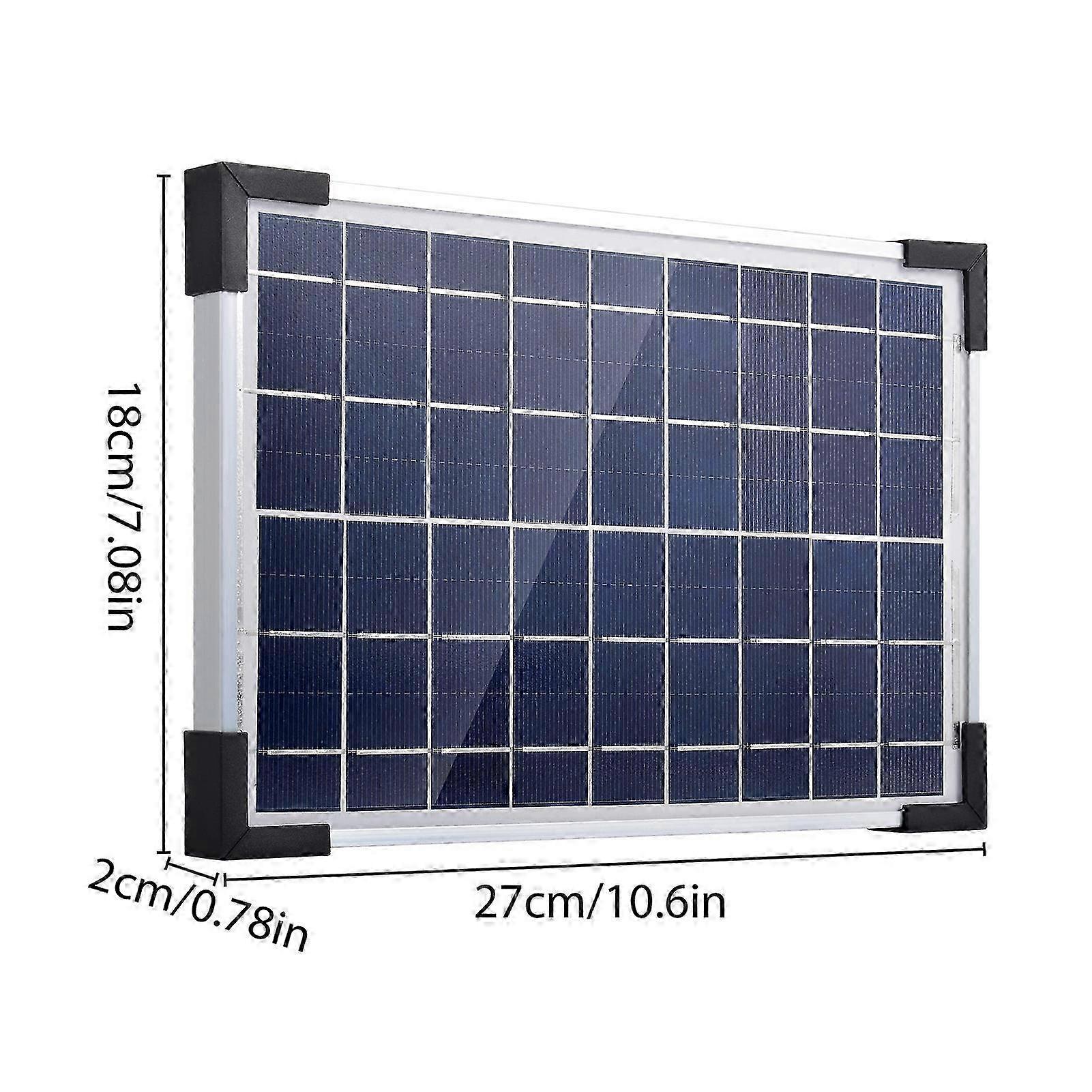 Solar Powered Drip Irrigation System with 2200mAh Battery - Auto Watering Kit for 30 Pots & 7 Timer Modes, IP65 Waterproof