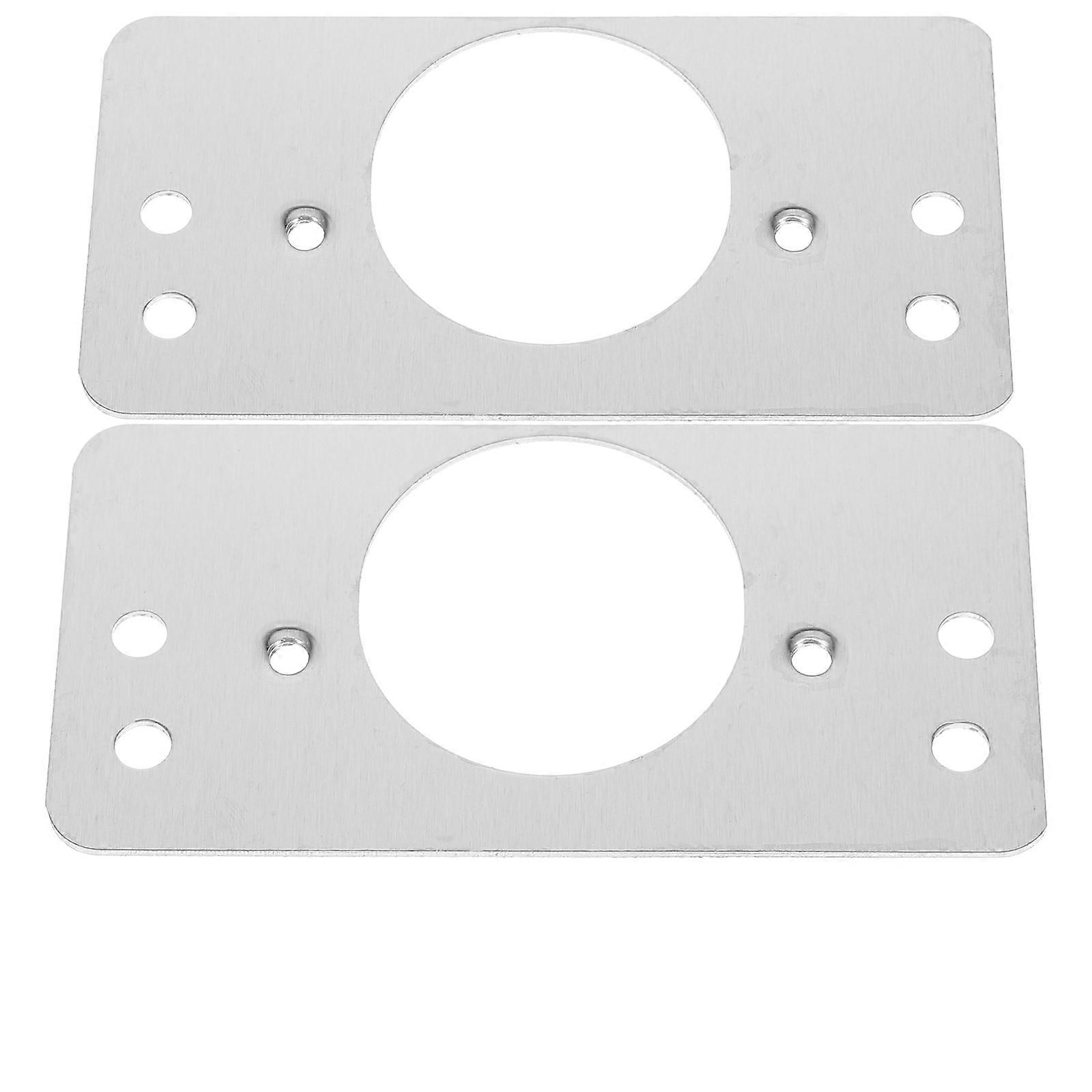 8pcs Durable Door Reinforcement Plates Set – Deadbolt Cover & Striker Plates for Enhanced Door Security & Repairs