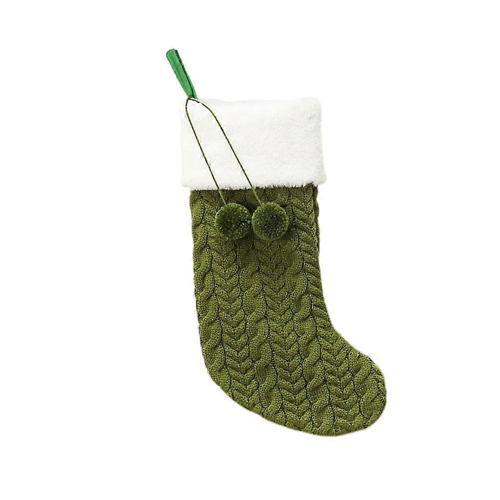 Decorative Hanging Ornaments Christmas Stocking Style Home Decor 40 x 22 x 1 cm 1Pcs