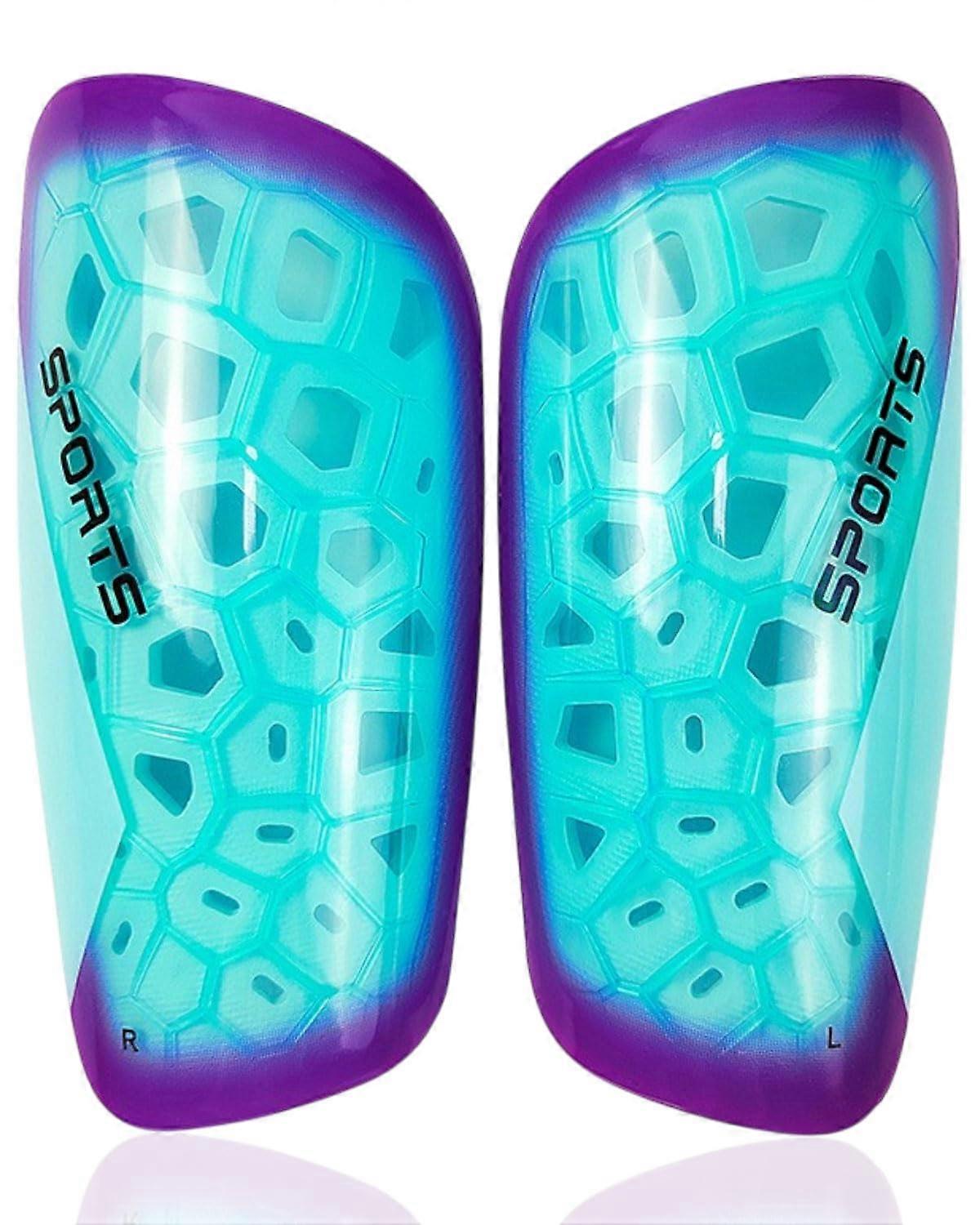 1 pair of shin guards for children, lightweight and durable, green