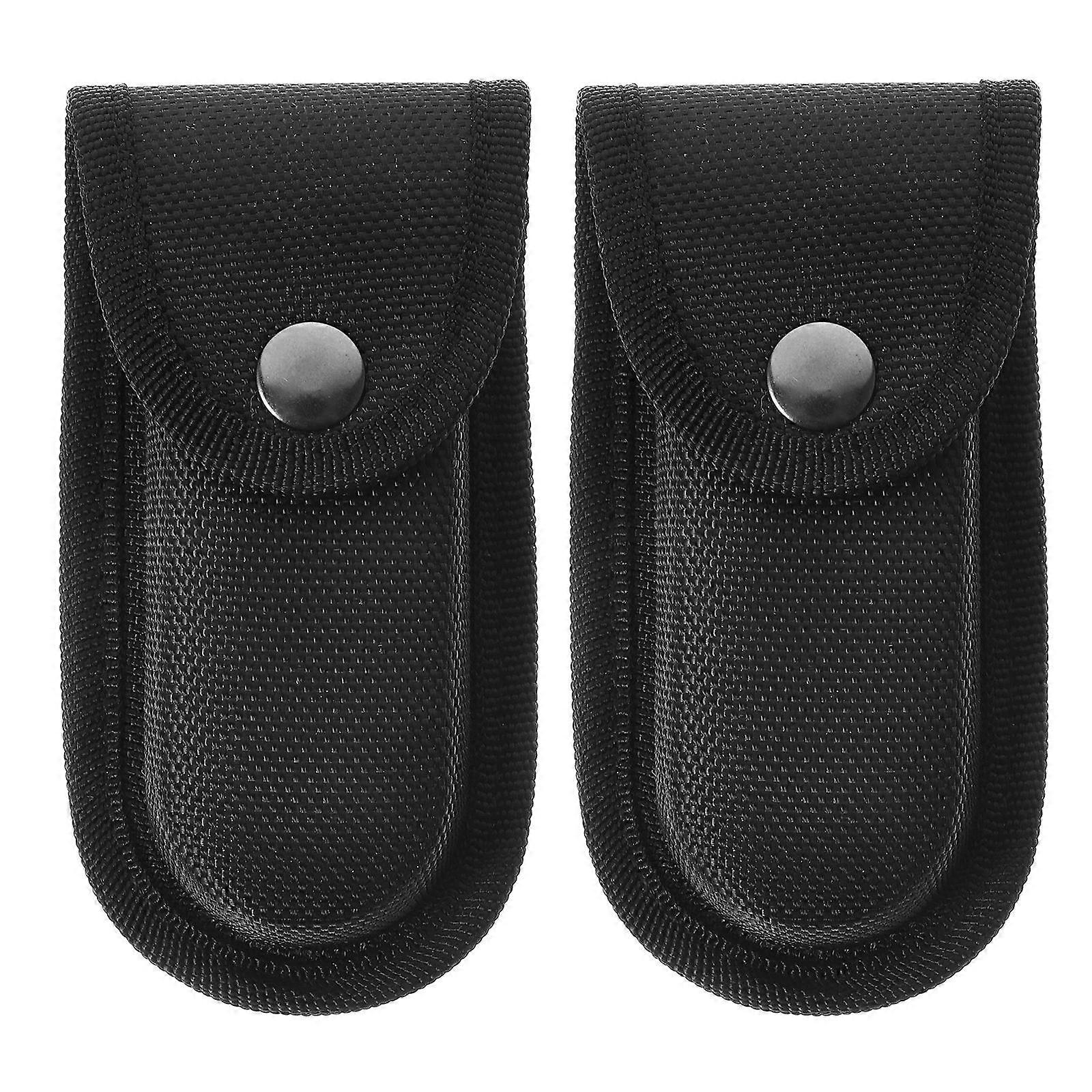 Tool Bag Organizer Storage Case for Portable Loop Design 13.00X6.80X3.80cm Water Resistant 2Pcs