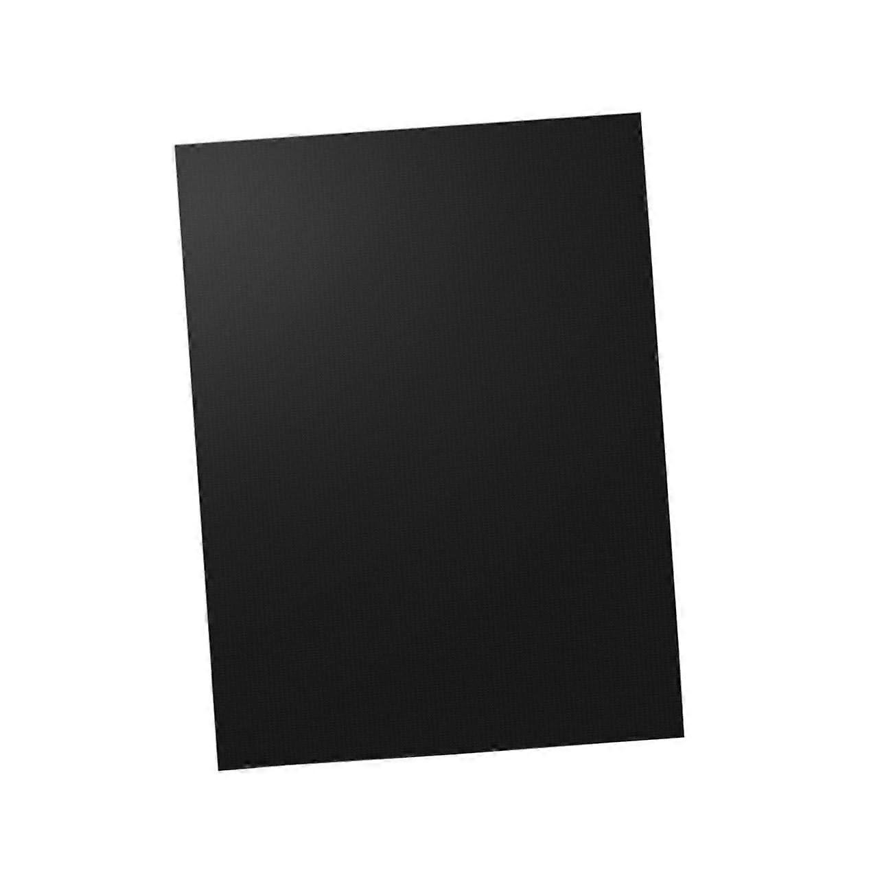 BBQ Grill Mat Heat Resistant Non-Stick Reusable Mat for Gas and Charcoal Grills, Ideal for Vegetables and Fish, Black