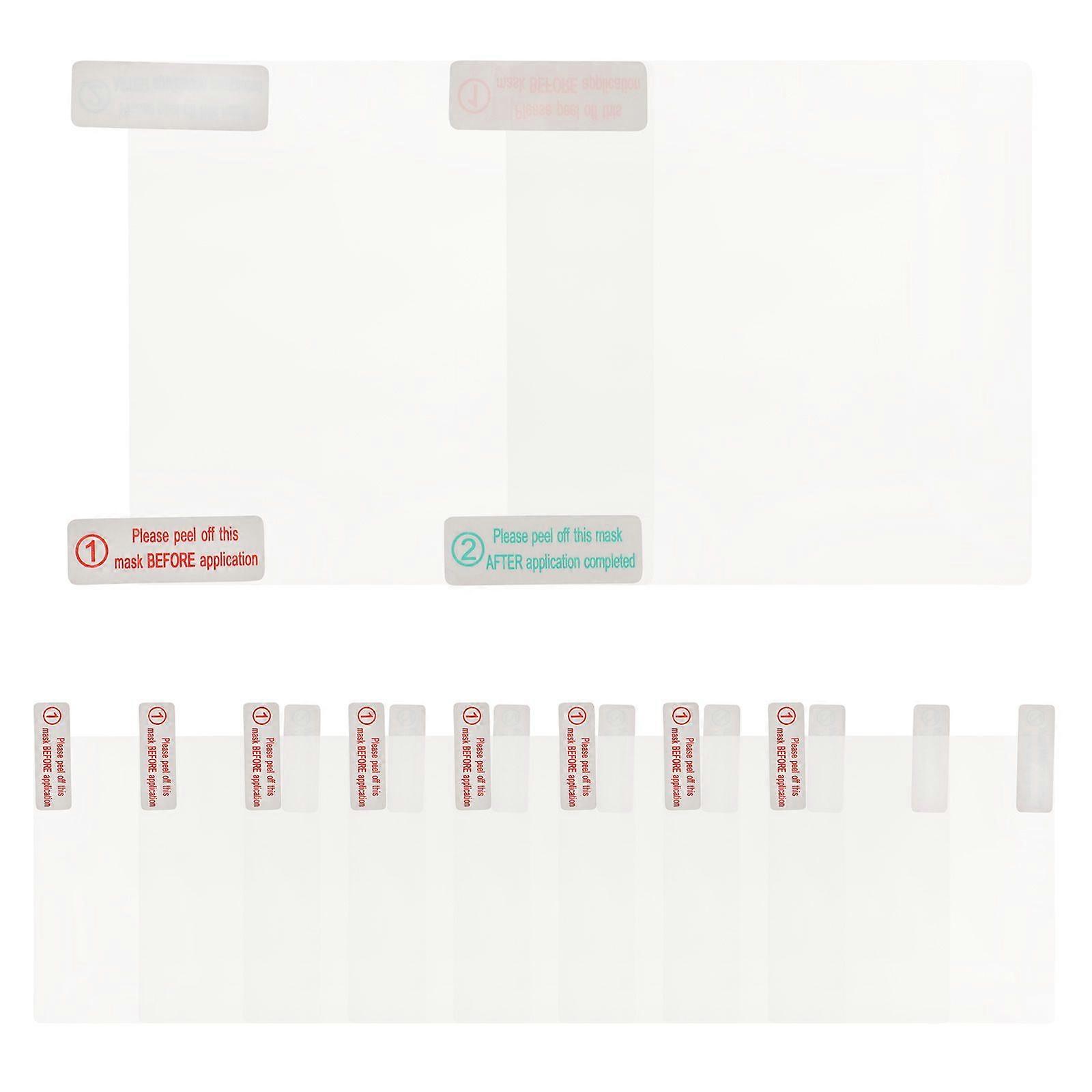 10pcs Autocollants De Pare-Brise Autocollants ETC Autocollants Adhésifs ETC Outils De Fixation ETC Autocollants Statiques