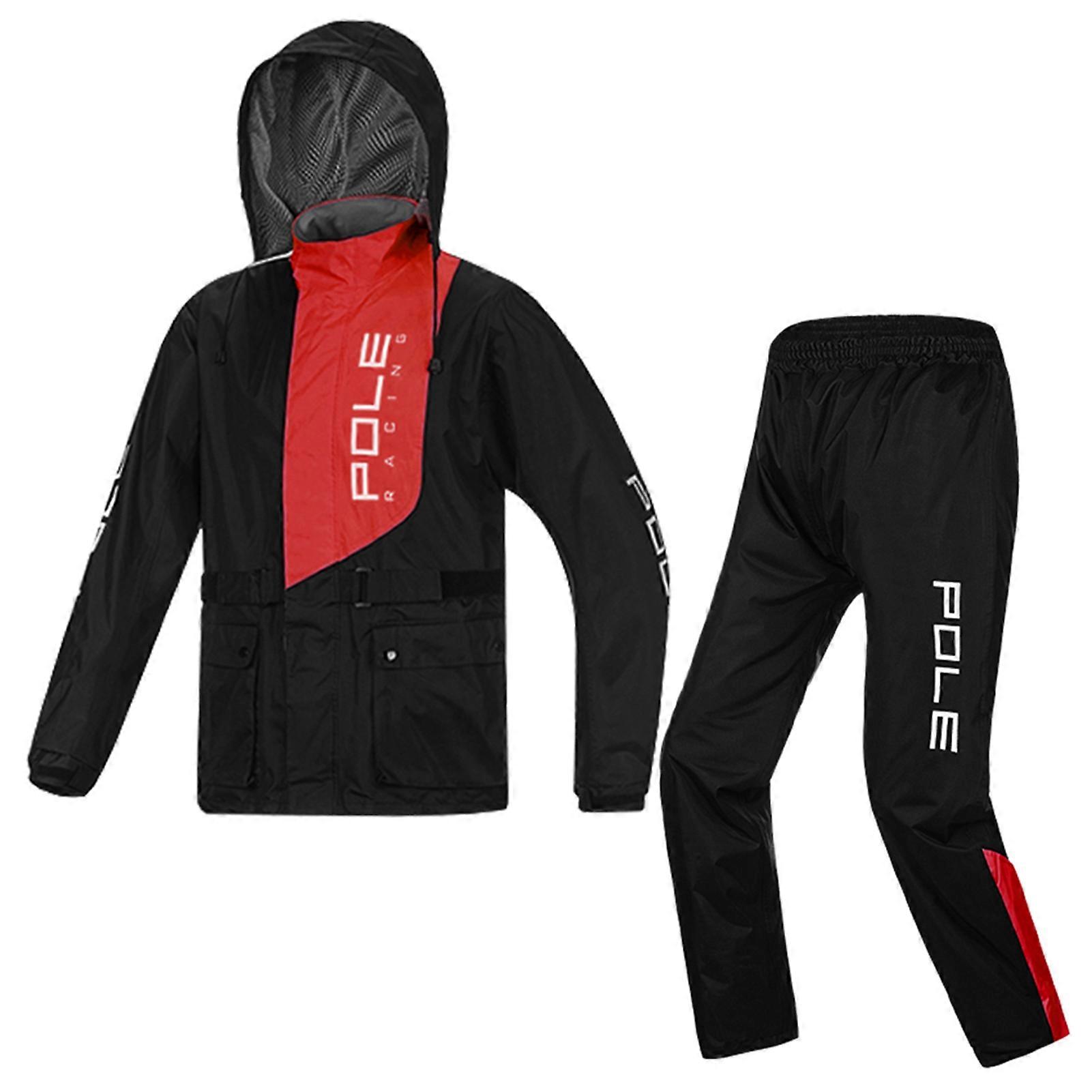 남성 방수 통기성 레인 슈트 레인 재킷 및 바지 정장 오토바이 골프 사이클 낚시 하이킹