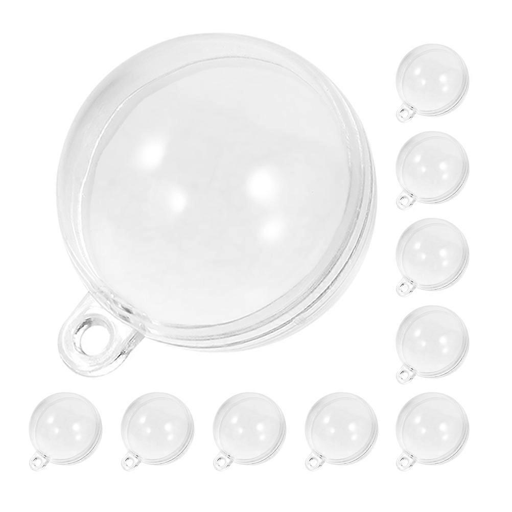Floating Fish Tank Decorations with PVC Material for Aquarium Transparent Floating Ball 2cm