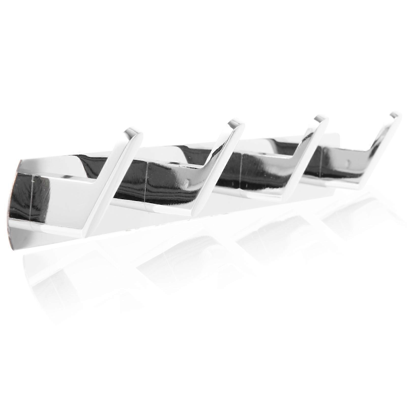 Wall-Mounted Clothes Hook Stainless Steel for Storage 4 Hooks