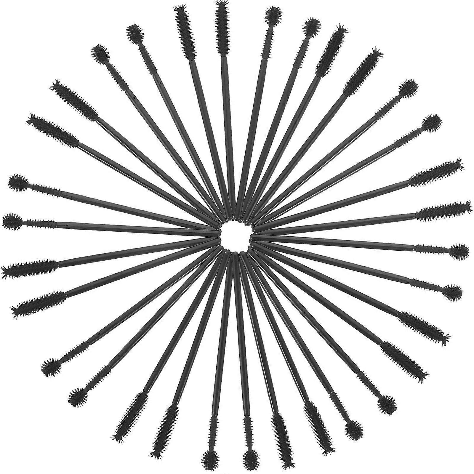 Disposable Eyelash Brush for Makeup Use Portable and Easy to Carry with PP Material Black Color