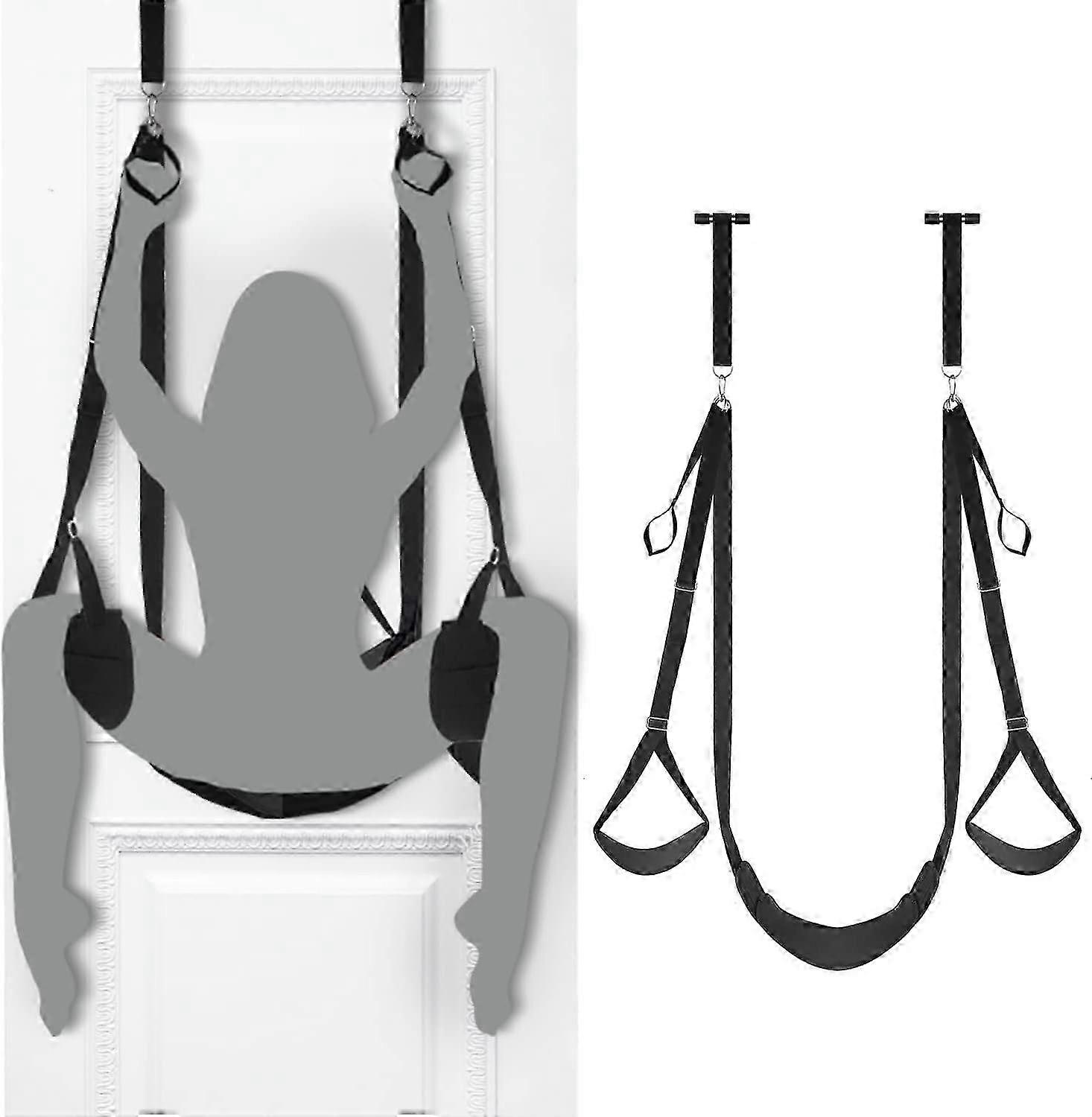 The New 2025 Style Door Swing with a Seat and adjustable straps for adult couples, holds up to 136 kg