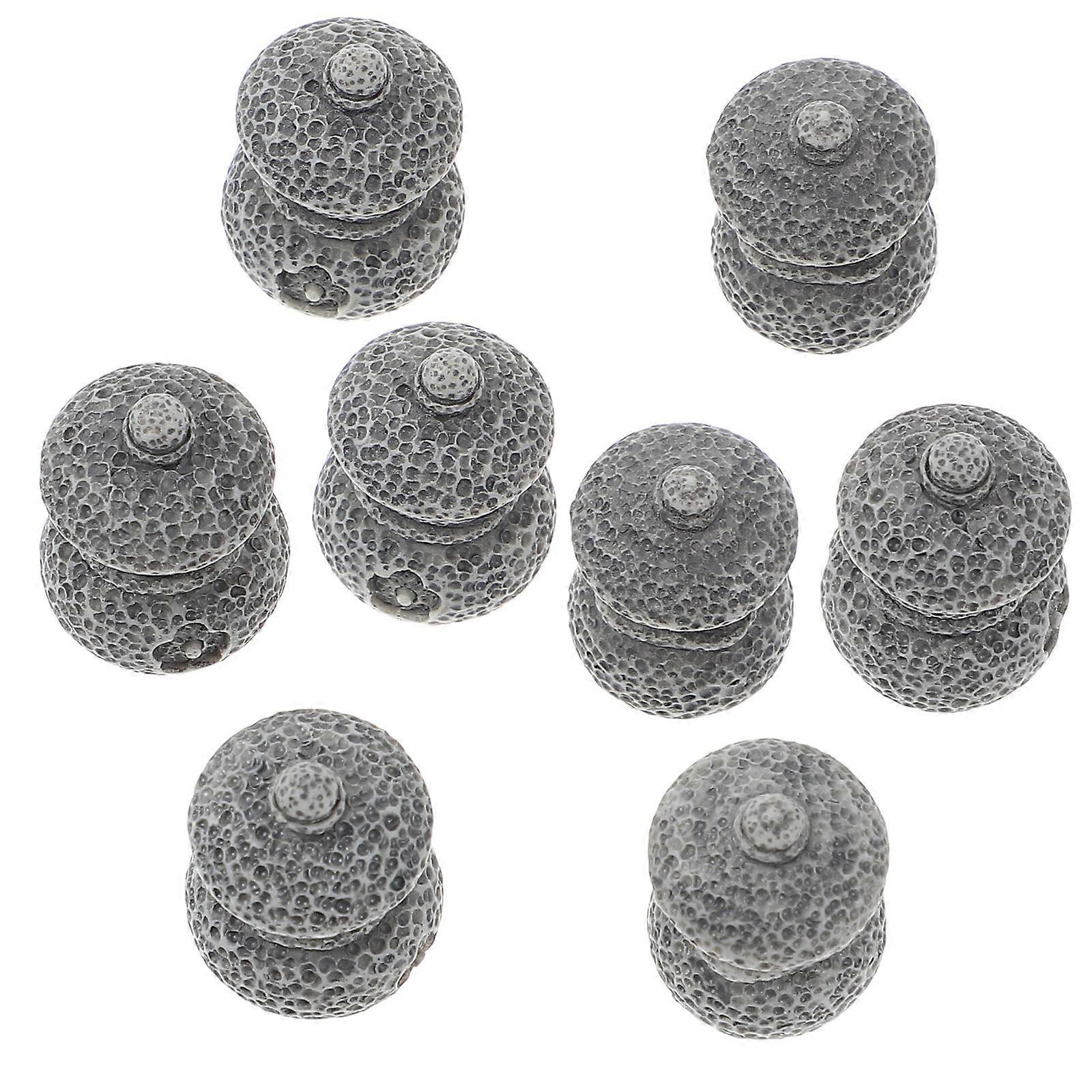 8pcs Mini Statue Miniature Figurine DIY Micro Landscape Decoration