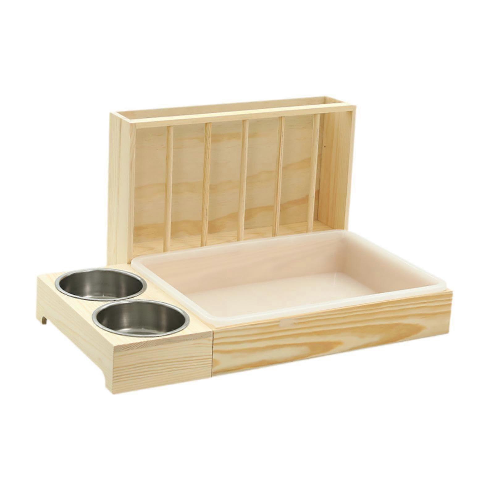 3-in-1 Hay Feeding Station For Rabbits, Portable, Large Capacity, Style B