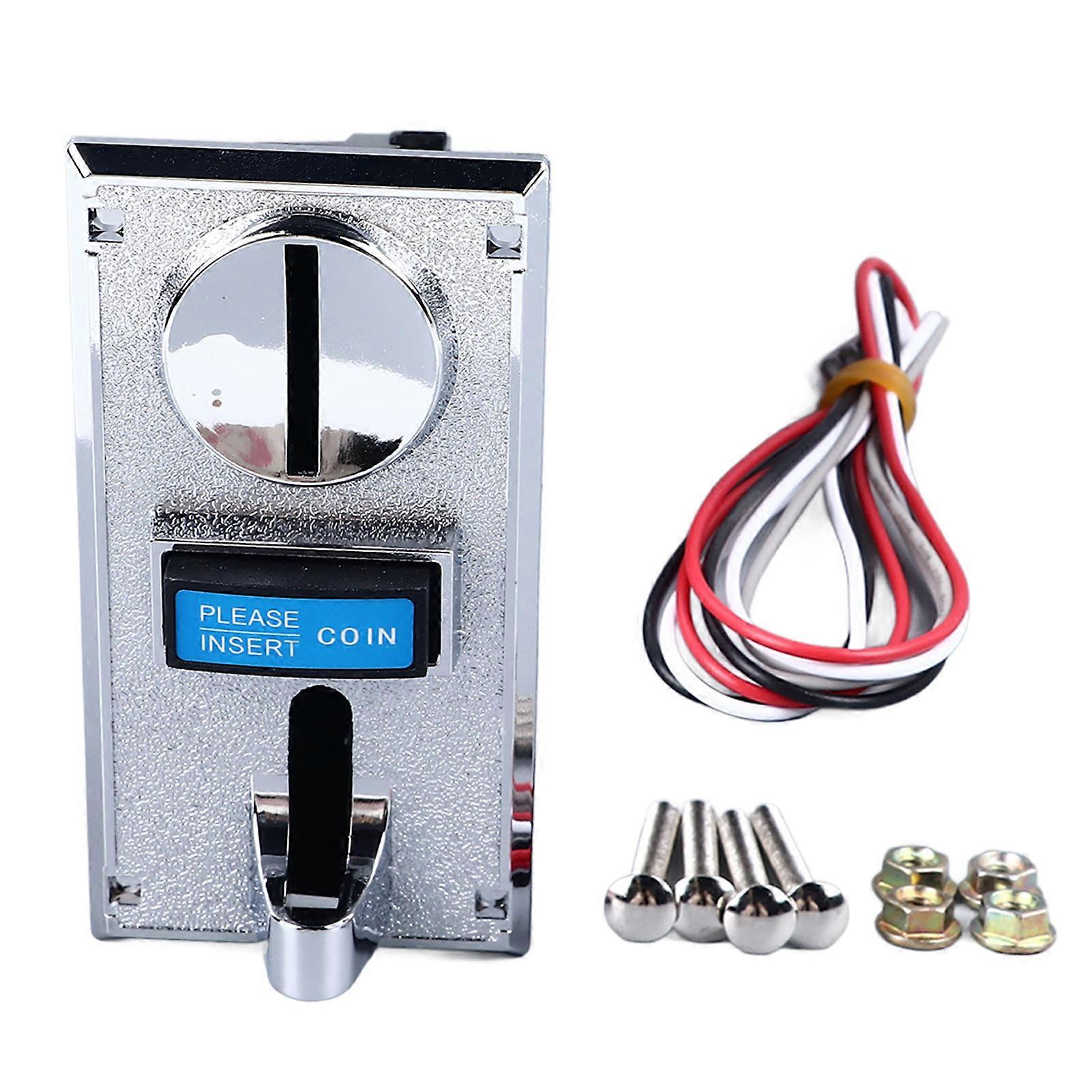 Coins Acceptor Selector Support 6 Kinds Of Coins Accurately Identifing Game Coin Slot Acceptor for Washing Machine Vending Machine