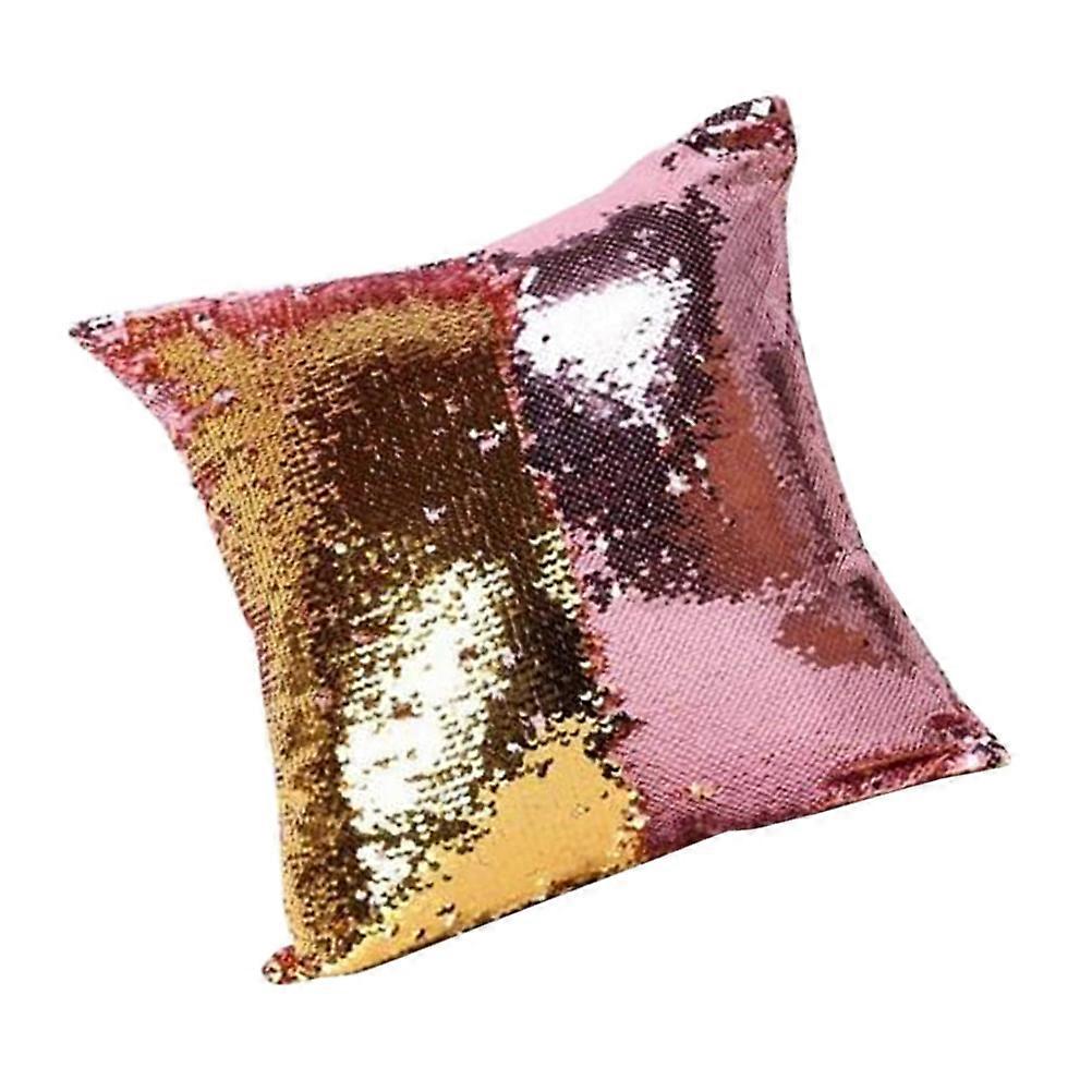 Glitter Pillow Covers Creative DIY Sequins Throw Pillow Cases for 8 Pieces