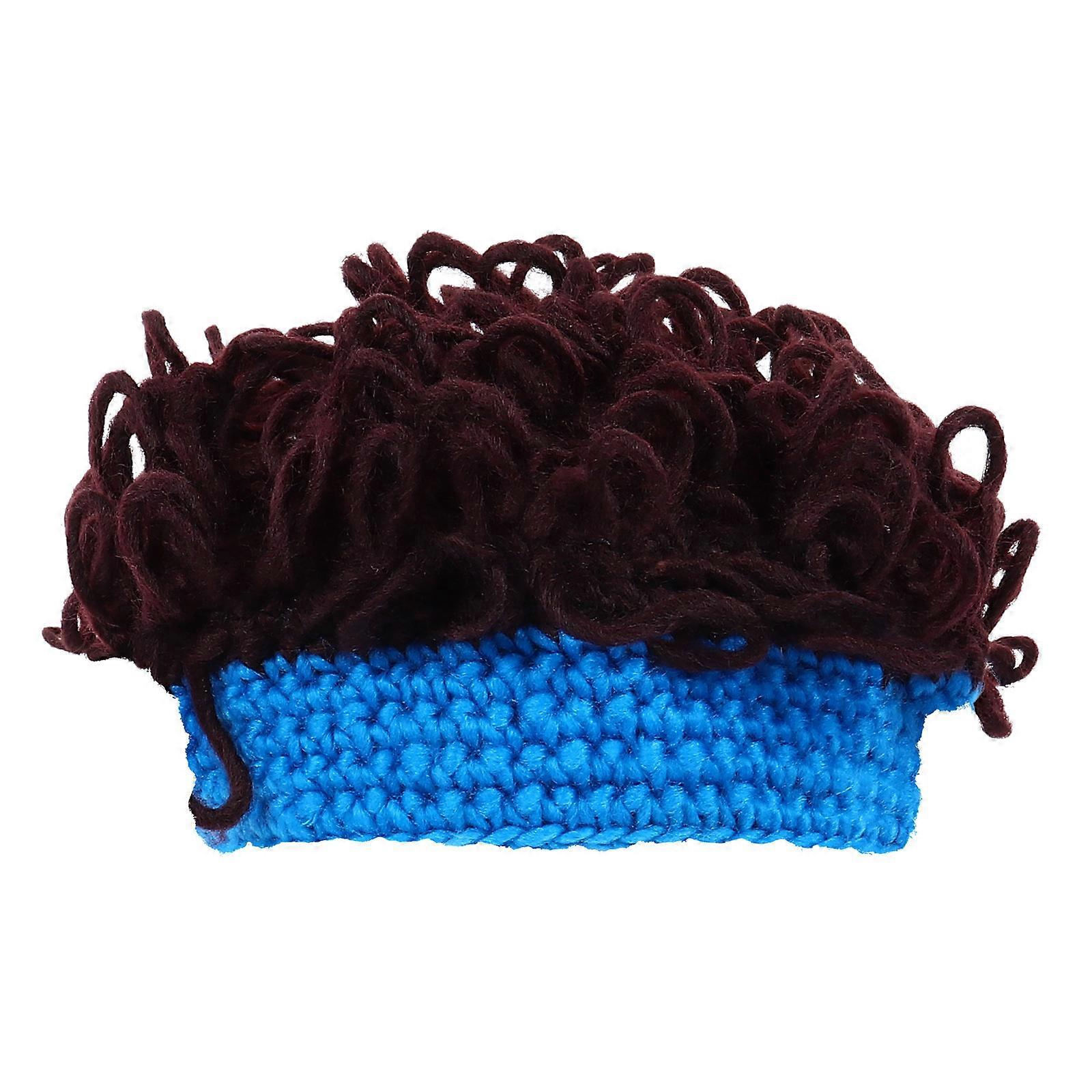 Creative Handmade Wig Hat, Practical for Halloween and Daily Wear