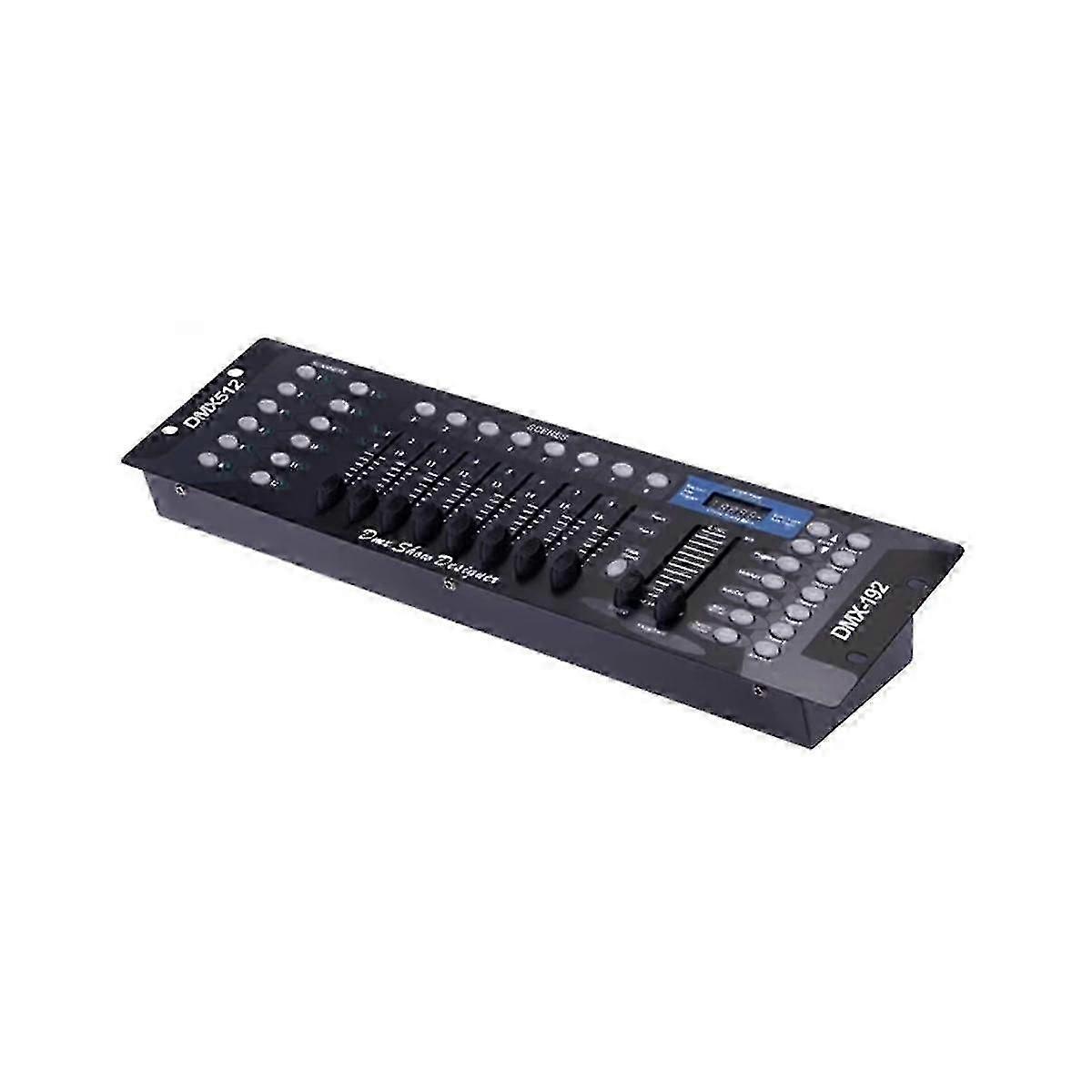 192 Dmx Denetleyici Sahne Aydınlatma Dj Ekipmanları Led Par Hareketli Kafa Lazer Spot Için Dmx Konsolu