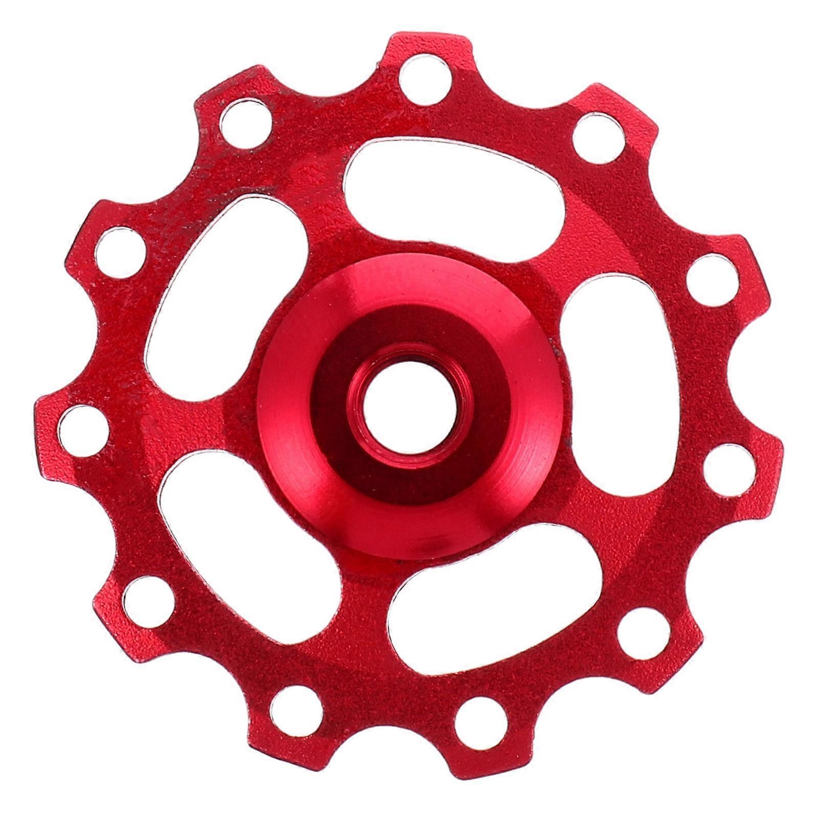CNC Machining Derailleur Pulley Aluminum Alloy Bike Parts Faster Shifting 1 Pair For Cyclists