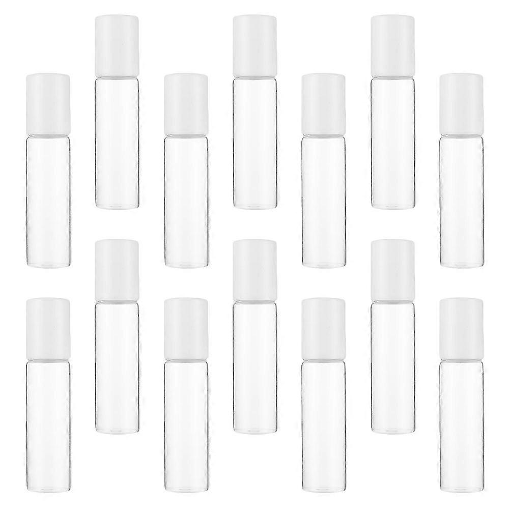 15pcs Roll On Glass Bottles Reusable Perfume Sub Bottles