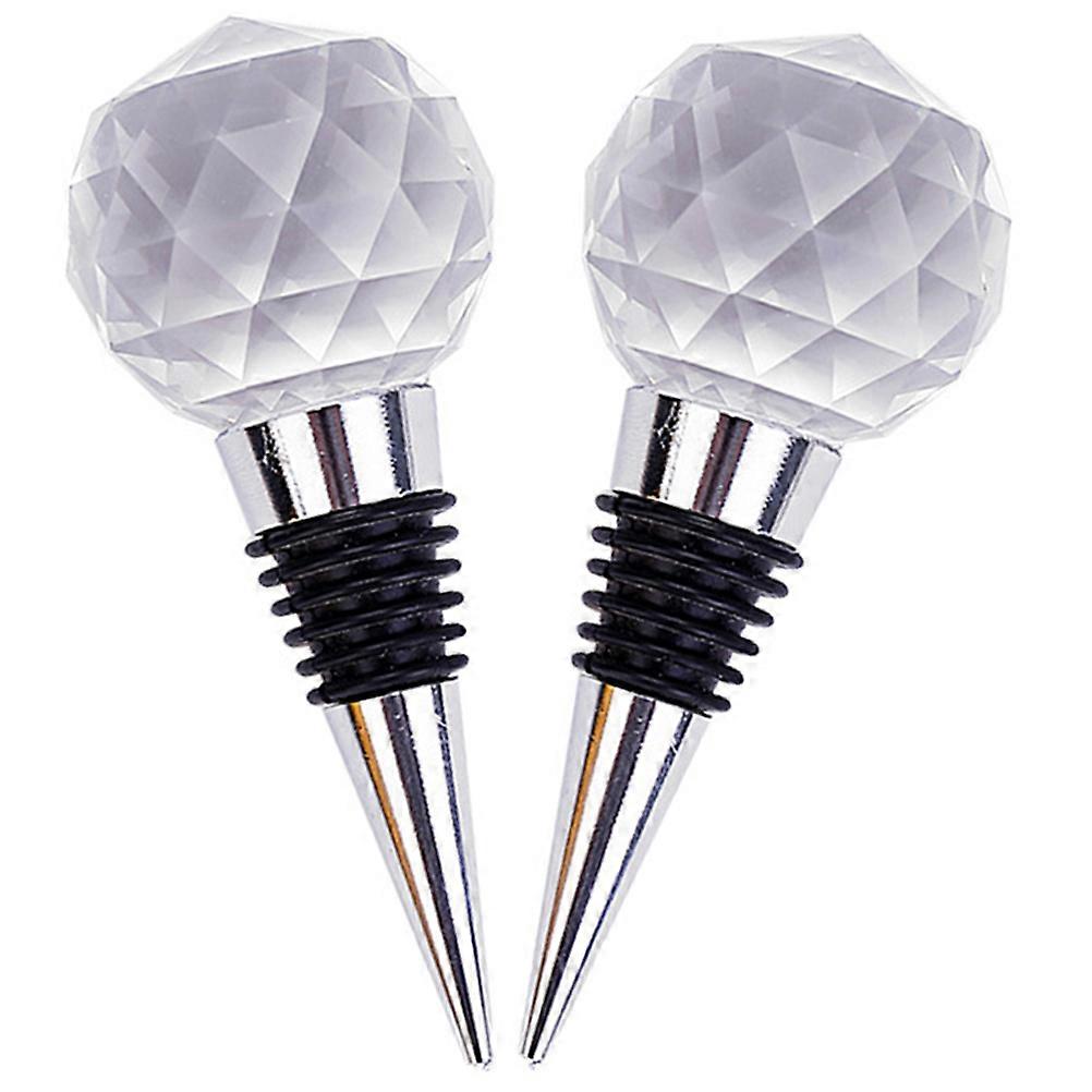 Sevimli Kristal Top Tıpalar Tazelik & Dekoratif Kullanım için Zarif Hava Geçirmez Tıkaçlar