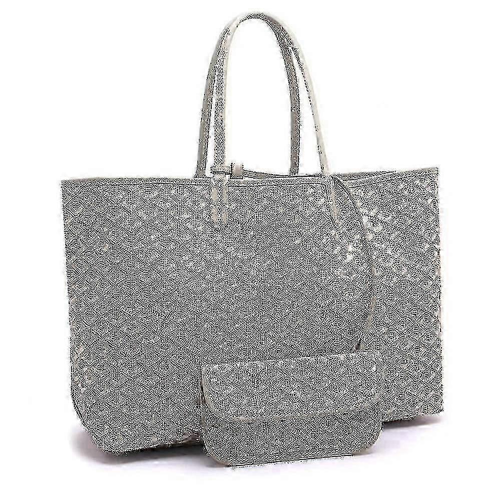 Damväska i PU, bärbar, vattentät, axelväska, strandficka