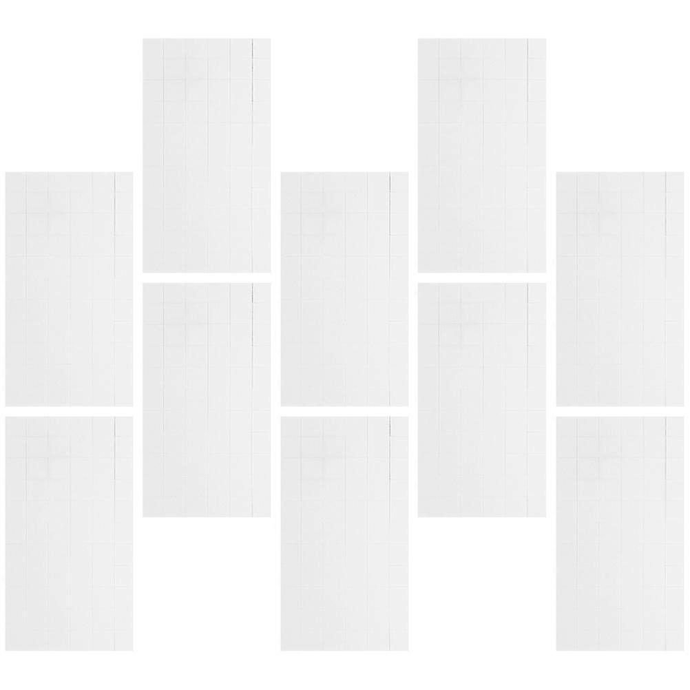 Lightweight Double Sided Adhesive Pads   10 Sheets for Crafting, DIY Projects, Home Decor & Office Organization