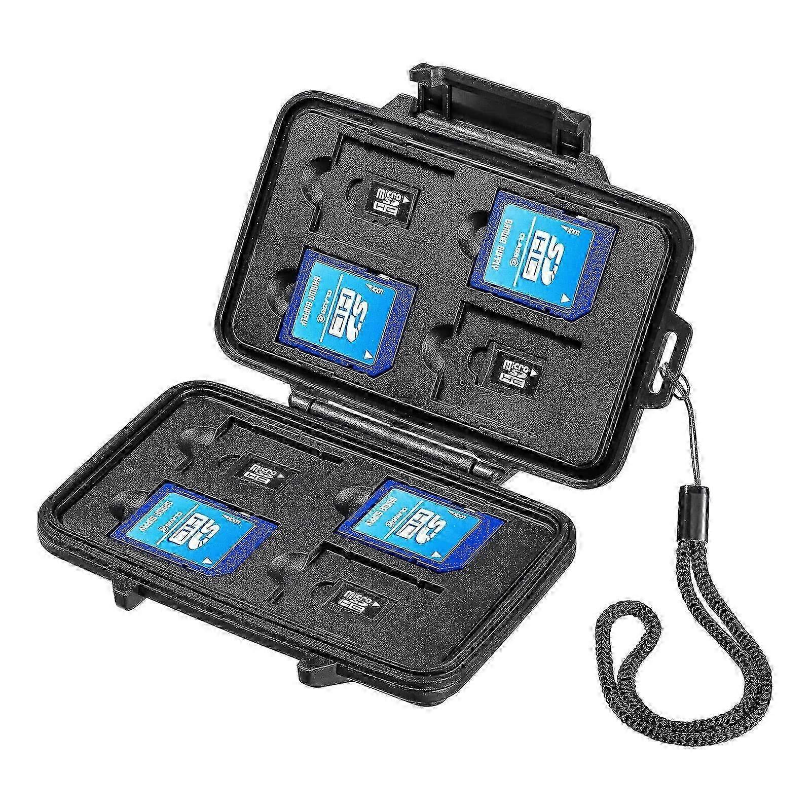 FC-MMC29BK Memory Card Case,, Dustproof, IP55 Equivalent (for SD Card and Micro