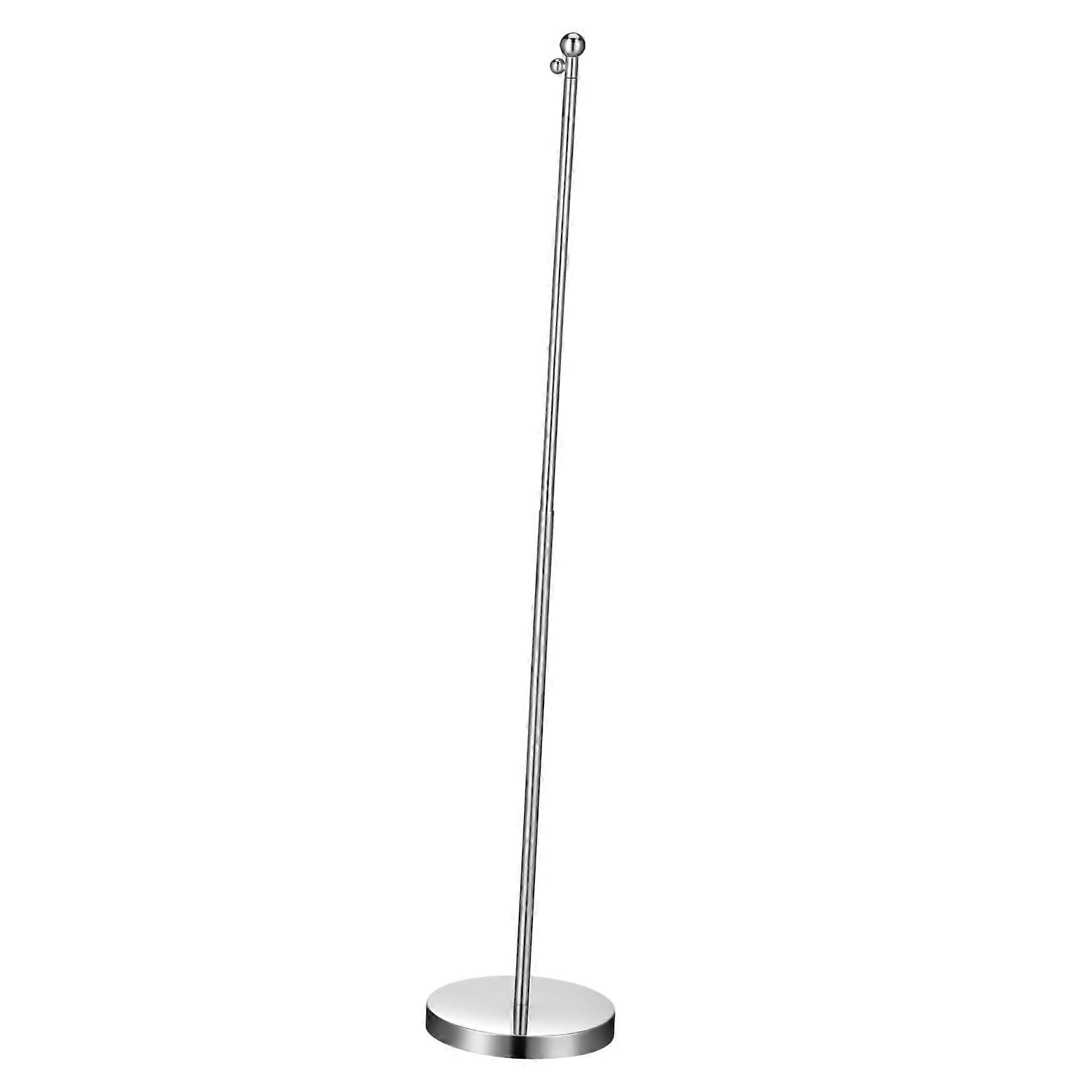 Telescope Flagpole 10.8 Inch Flag Holder Practical Desktop Flag Stand for Office Events Durable Flag Base for Table Flags Decoration