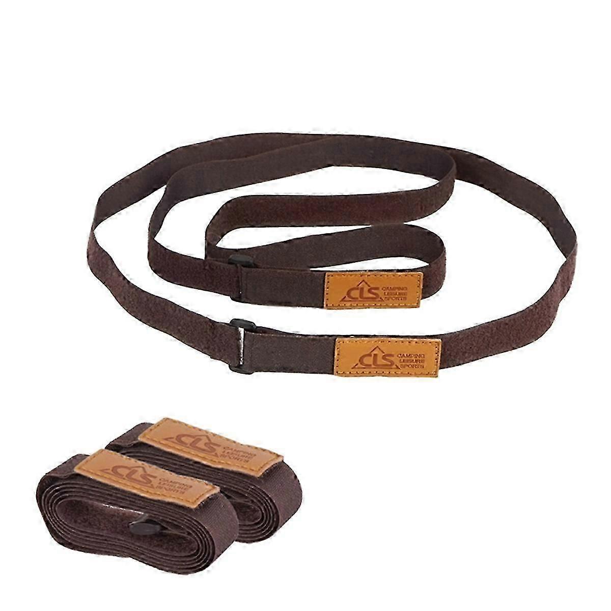 Tent straps for outdoor 2pcs versatile hiking fixing equipment