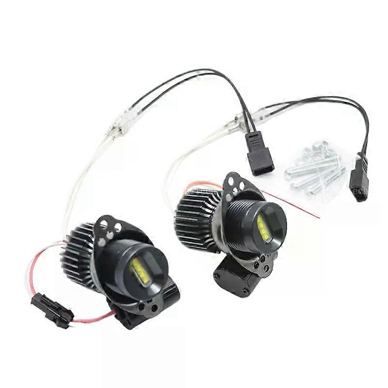 60W Canbus Error Free LED Angel Eyes Marker Lights Bulbs for BMW 3 series E90 E91 LCI halogen 09-11