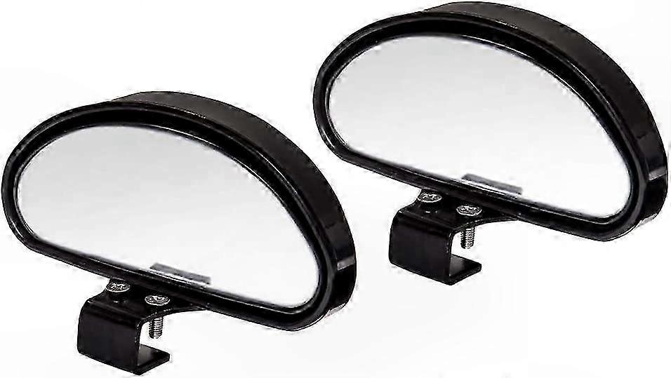 Universal Adjustable Convex Blind Spot Mirrors for All Vehicles (2 Pack)