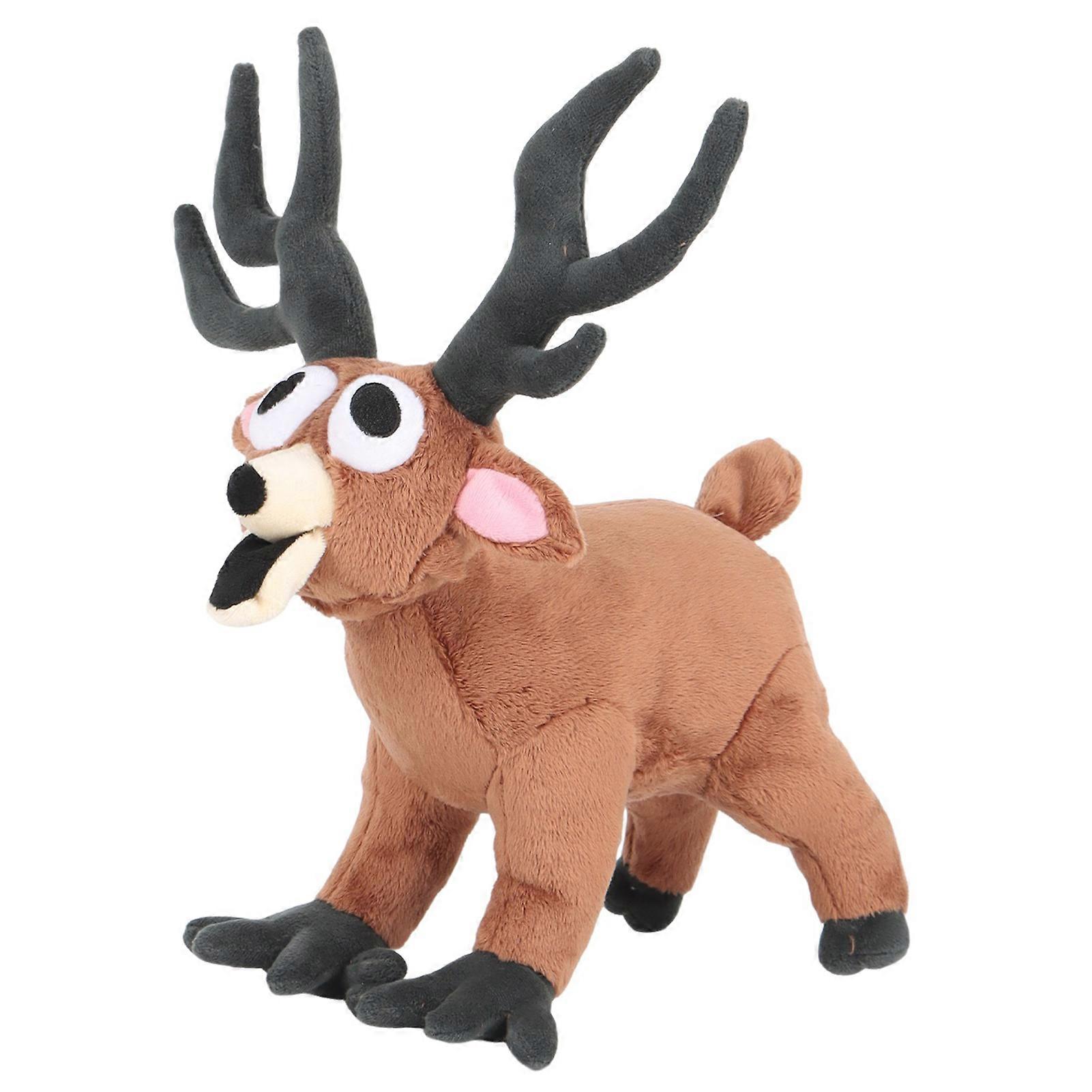 99 Nights In The Forests Plush Toy Super Soft Huggable-Moose Plush Toy Bedtime Companion