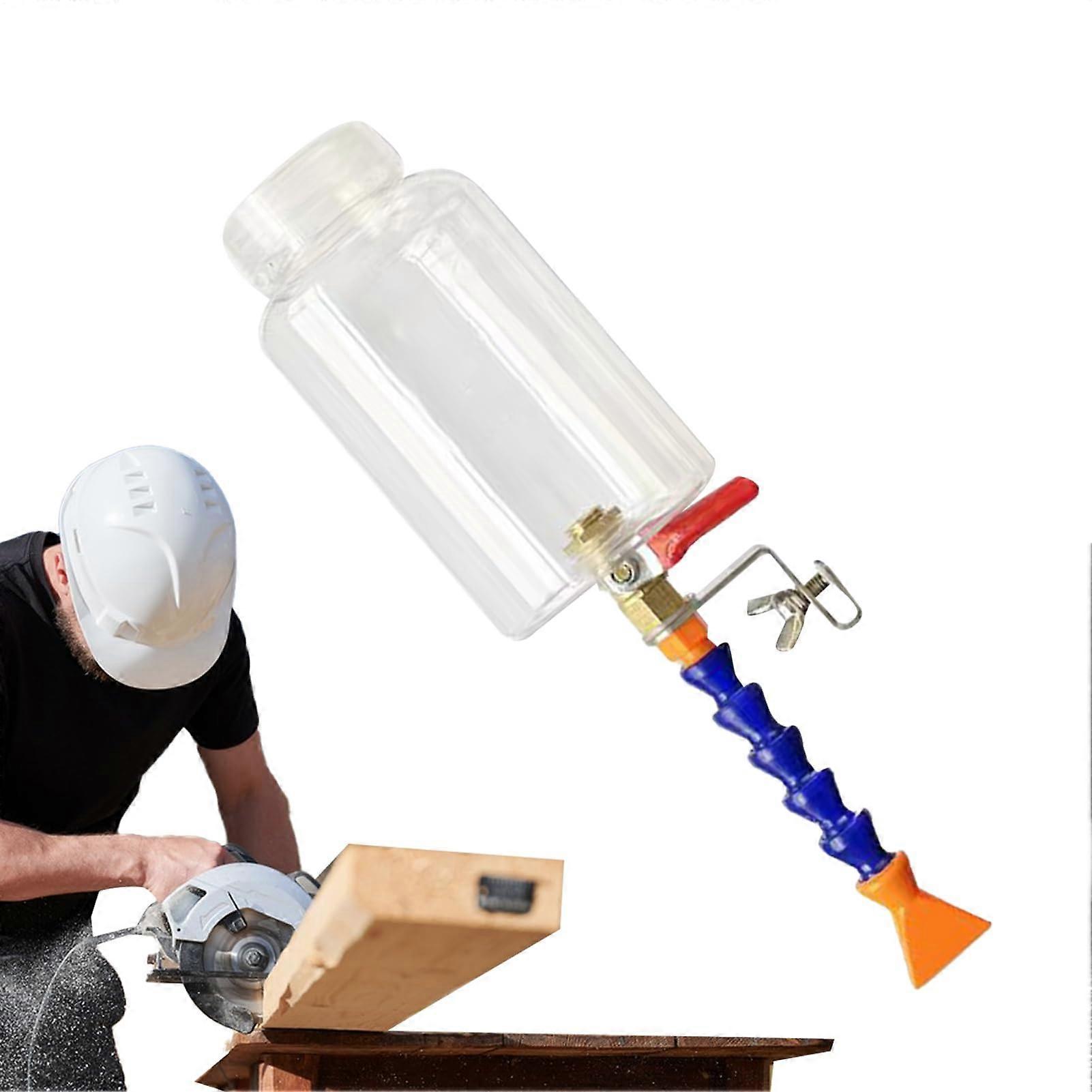 Tile Saw Water Nozzle Dust Remover for Cutting Machine 500ml Accuracy Misting Attachment Collector for Cooling Cleaning, Workshop Grinding