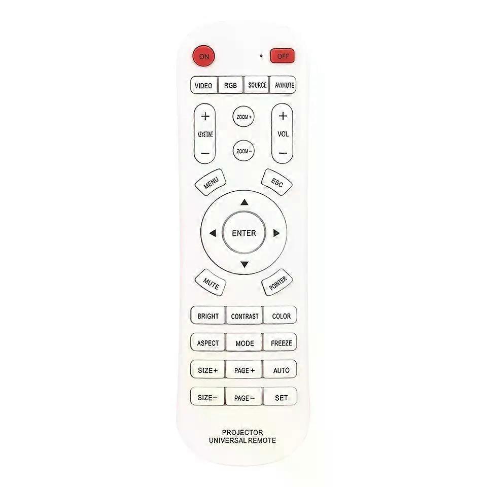 New Universal For Panasonic Epson Benq Dell Viewsonic Projector Remote Control