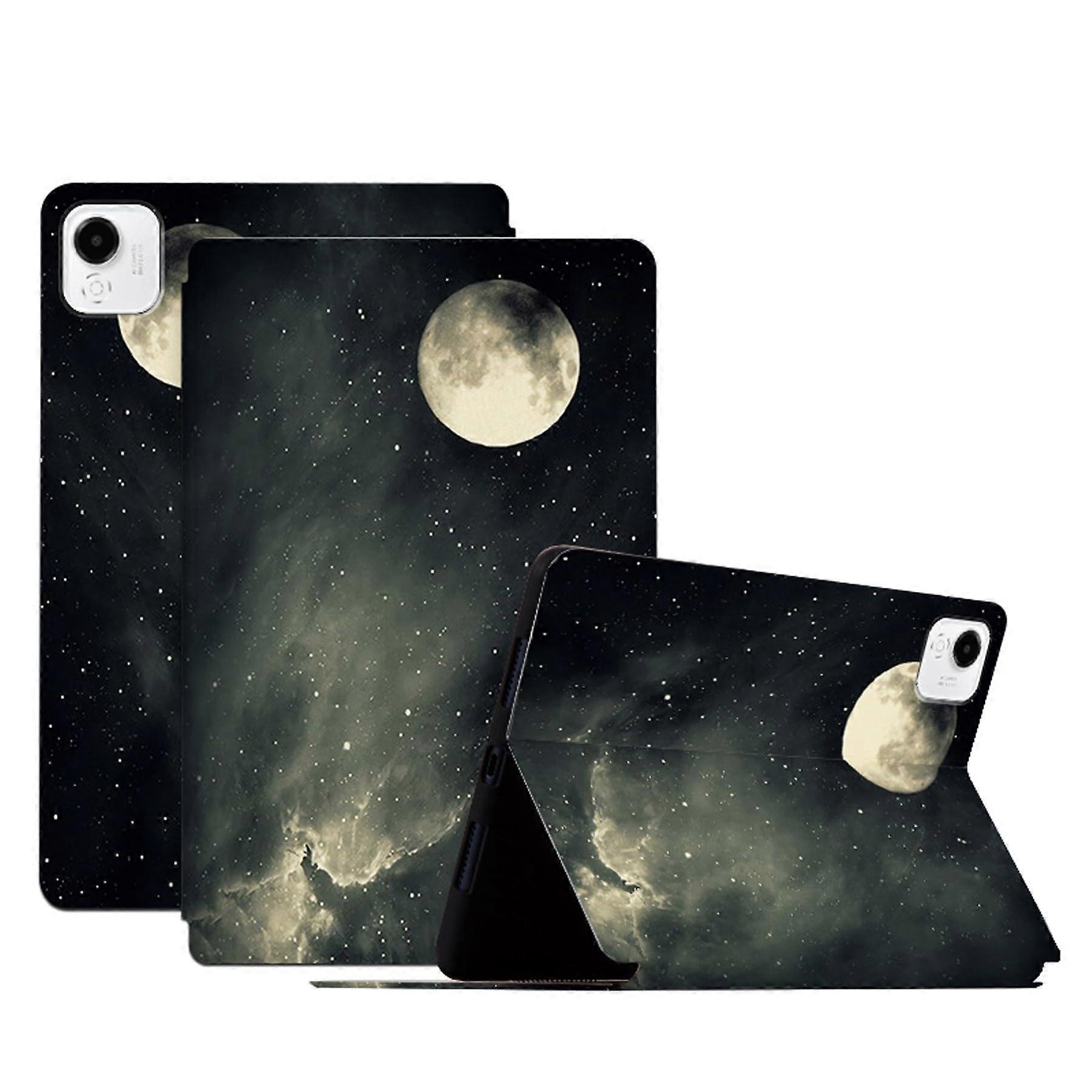 DayQiQiPu Case For Honor Pad X9 Pro/X9a, 11.5-Inch PU Leather, Star Pattern Slim Flip Stand, Auto Sleep/Wake, Pattern 03