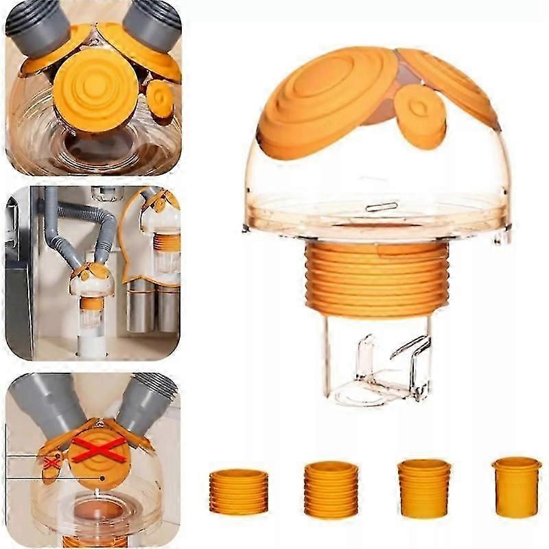 Multifunctional Sealing Ring for Kitchen Basin Sewer - 3 Way Water Distributor