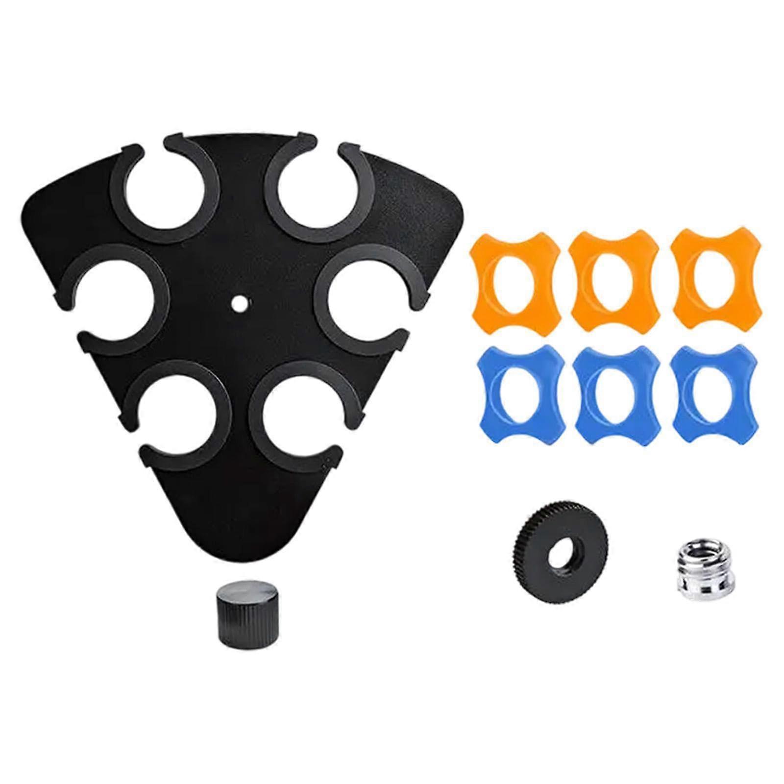 Microphone Holder with Tray for Desktop Setup, 6 Slot Ref: 3301